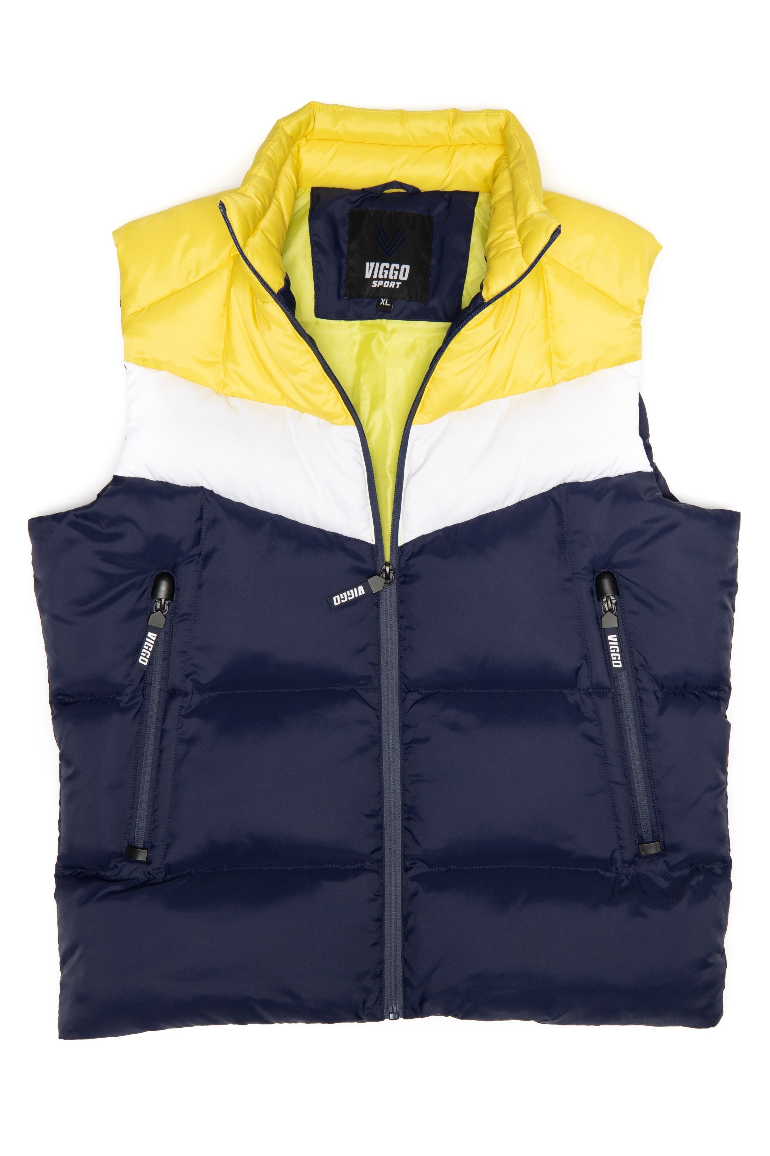 Vesta Sport Navy Cu Alb Si Galben