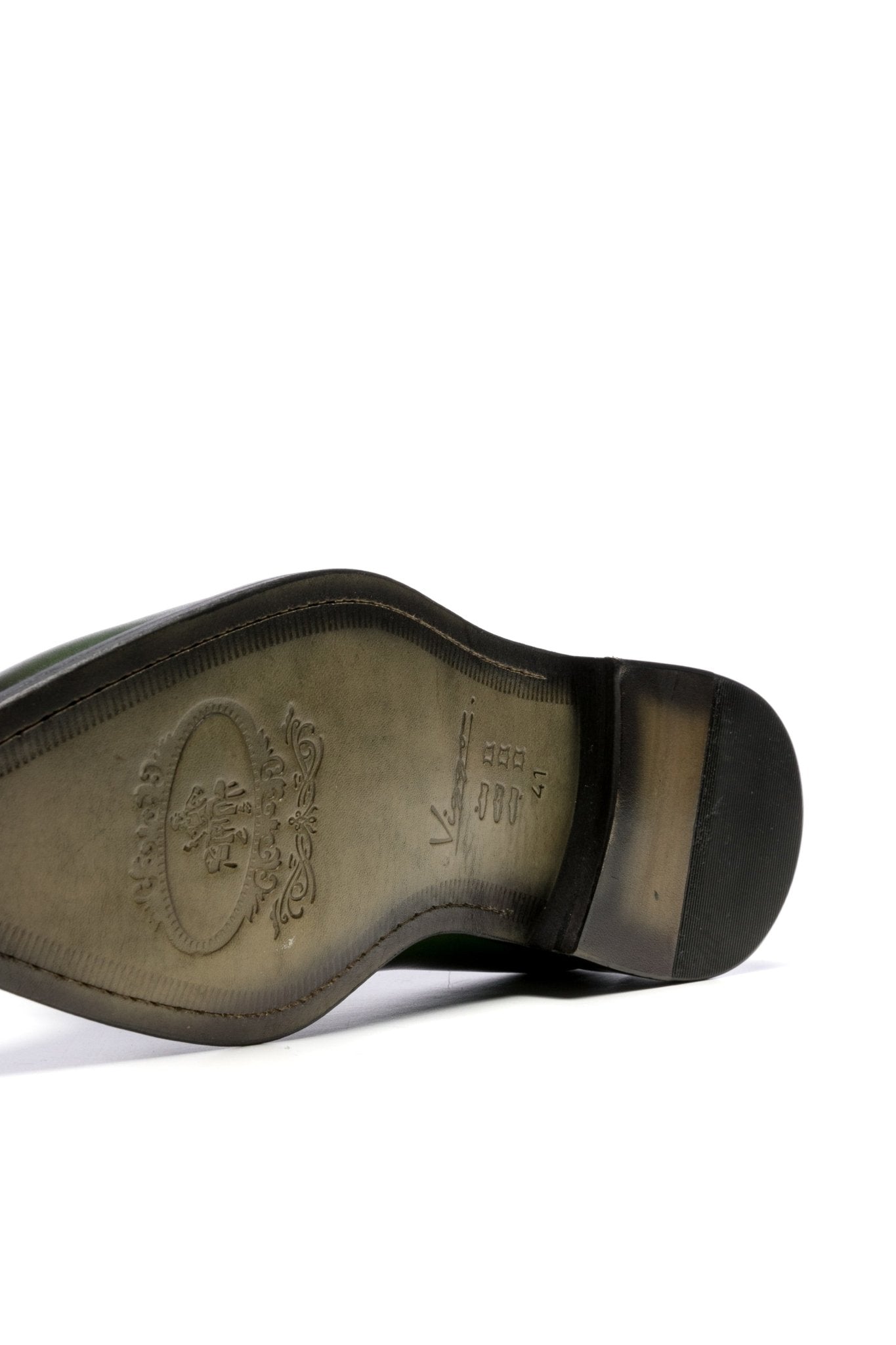 Pantofi Gri Cu Vernil Metalic - Viggo