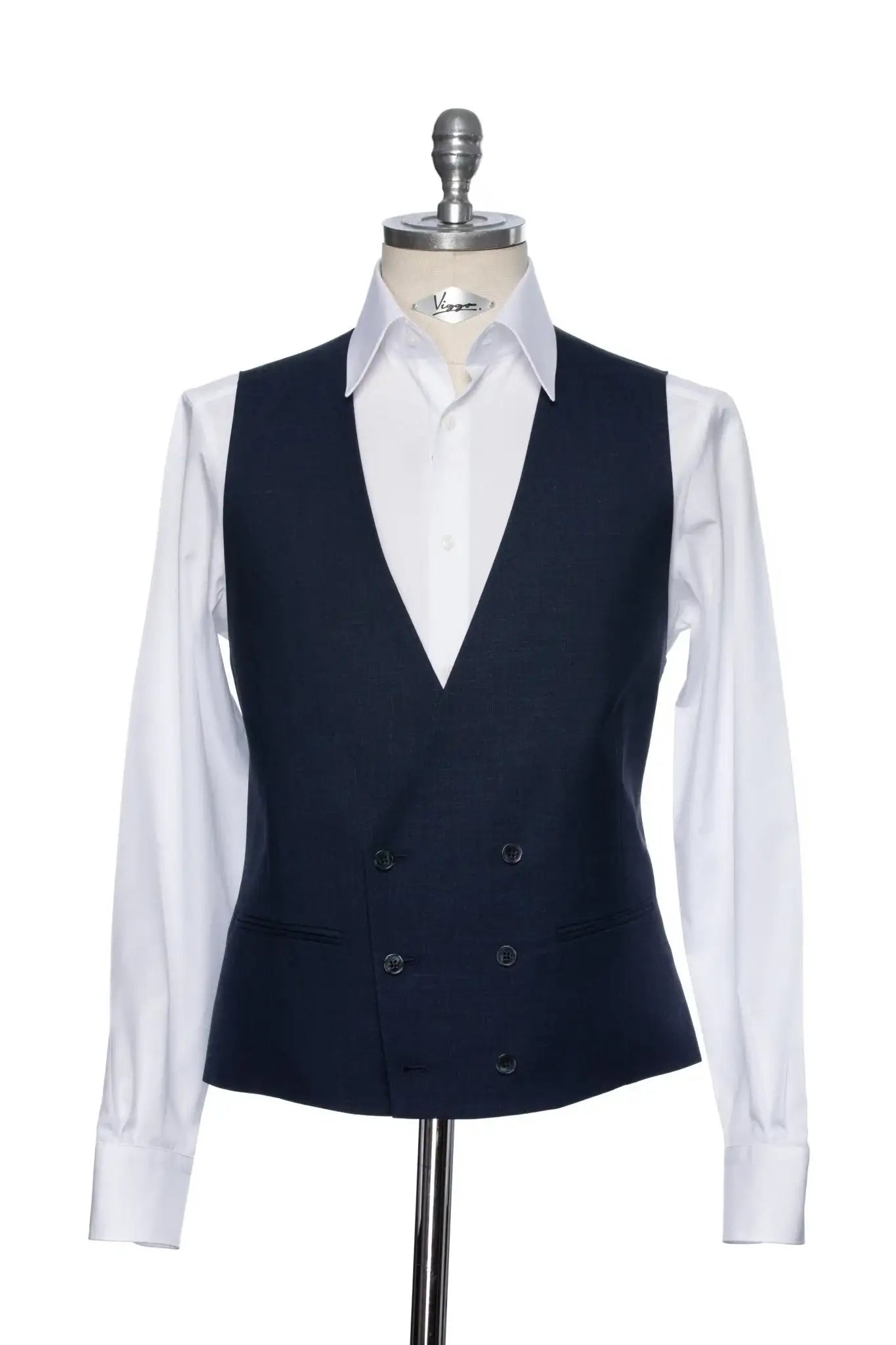 Vesta Business Bleumarin La 2 Randuri De Nasturi