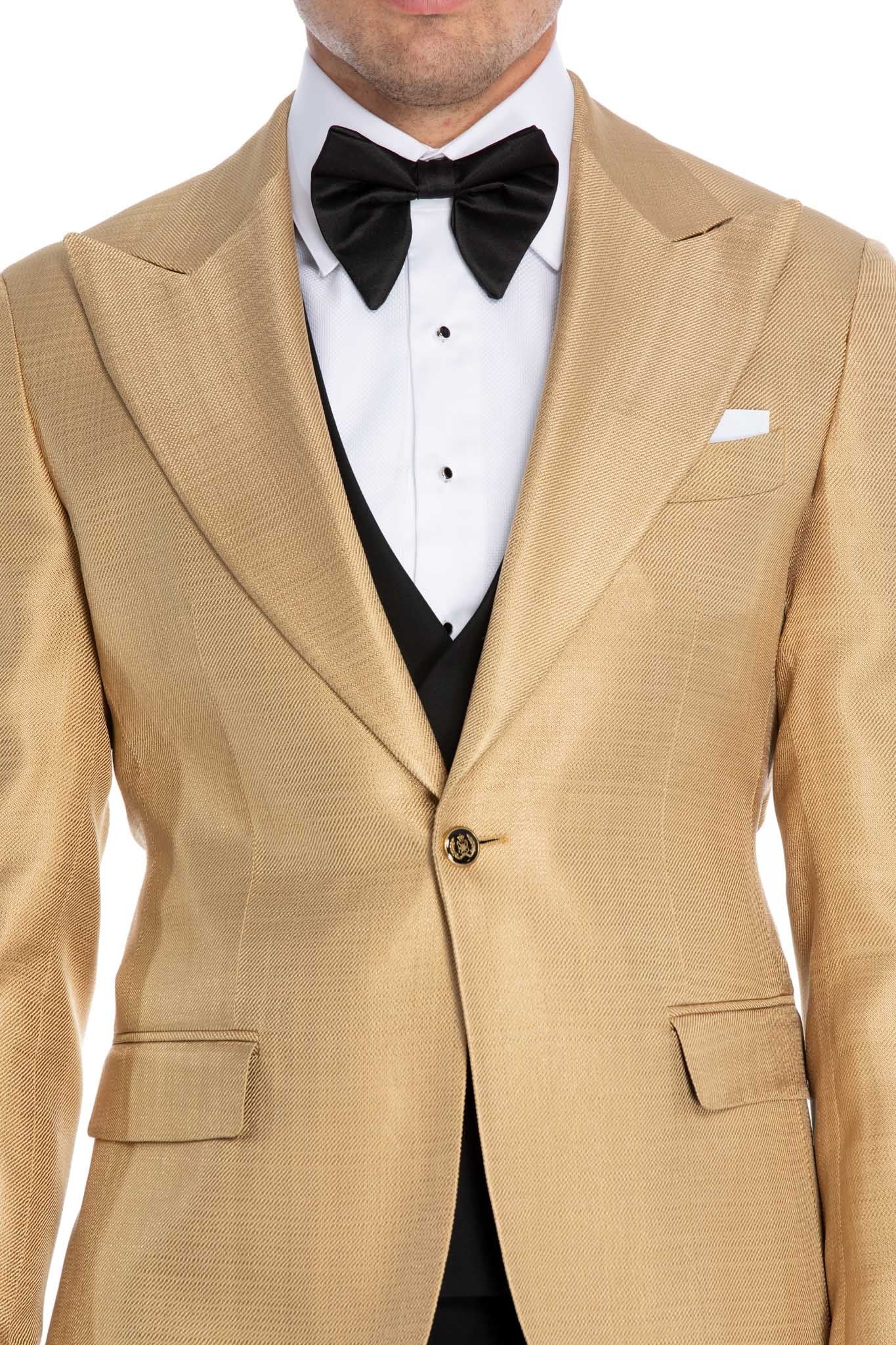 Golden tuxedo