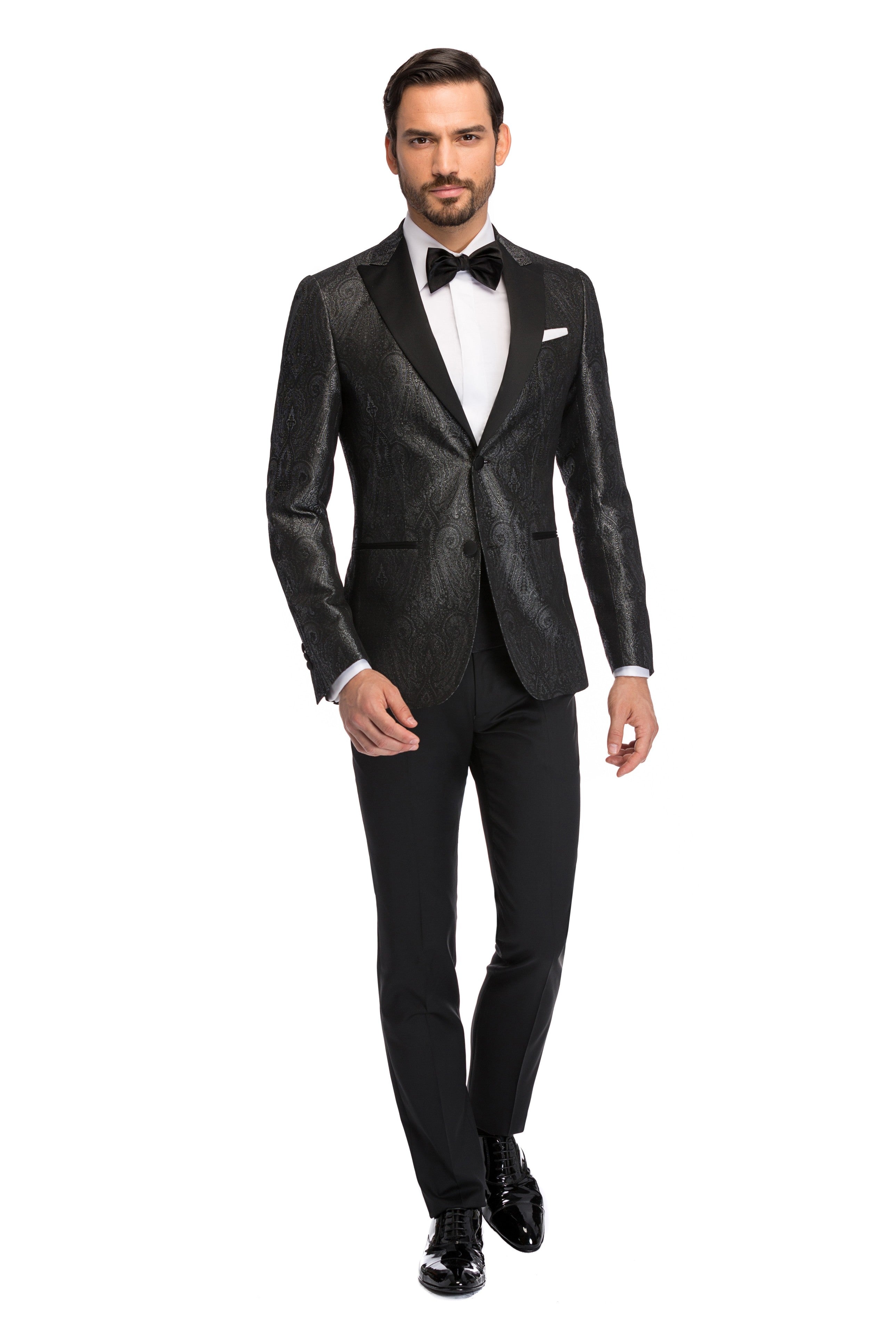 Sacou Pebble Grey Jacquard