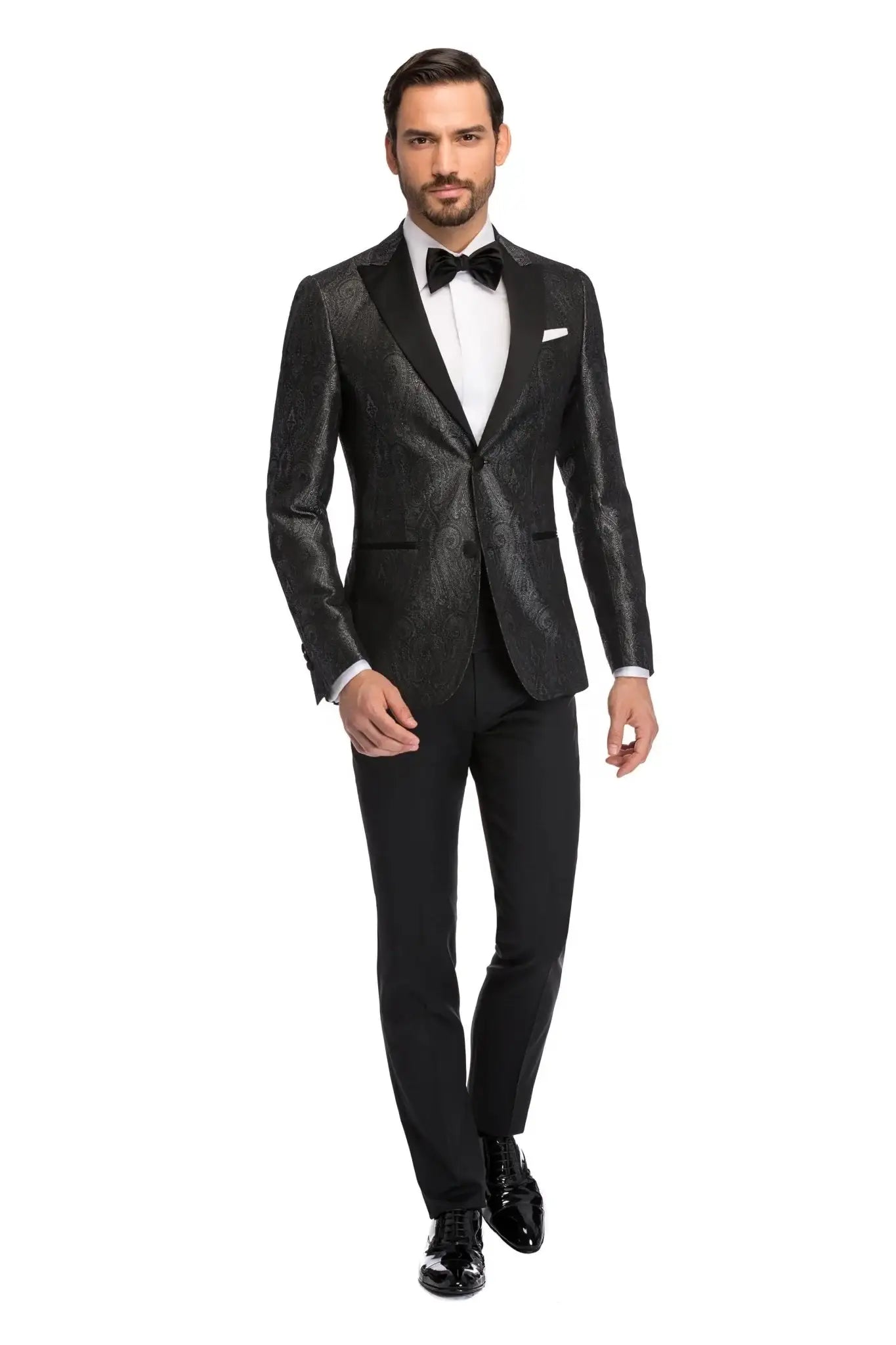 Sacou Pebble Grey Jacquard