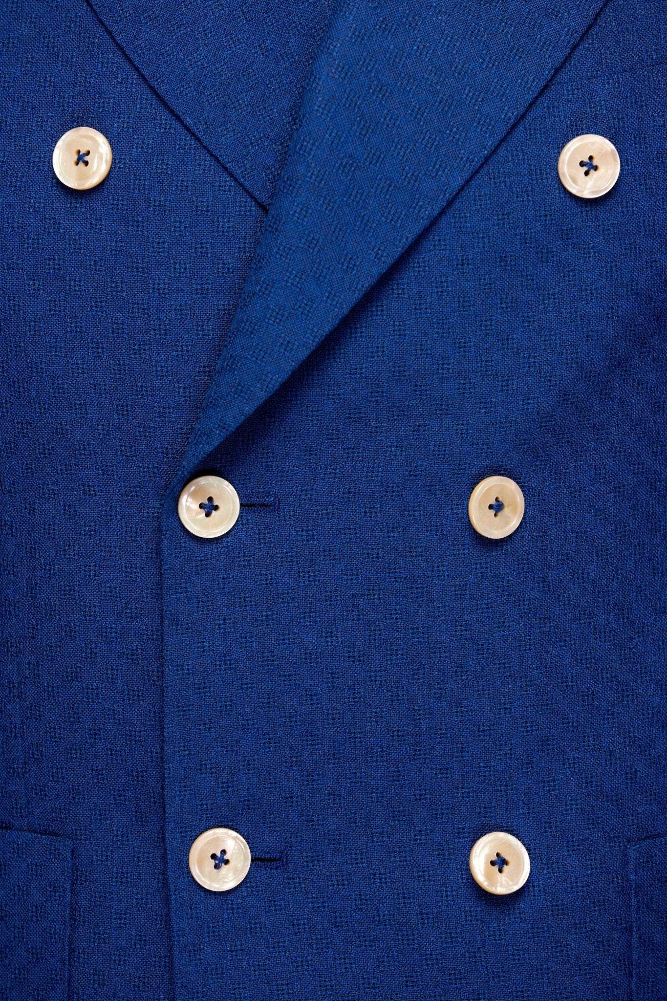 Huxley Blue Textured Jacket