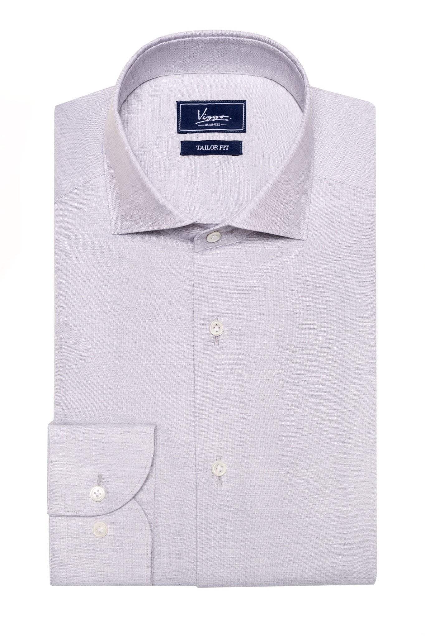 Camasa Gri Cu Broderie Multicolora