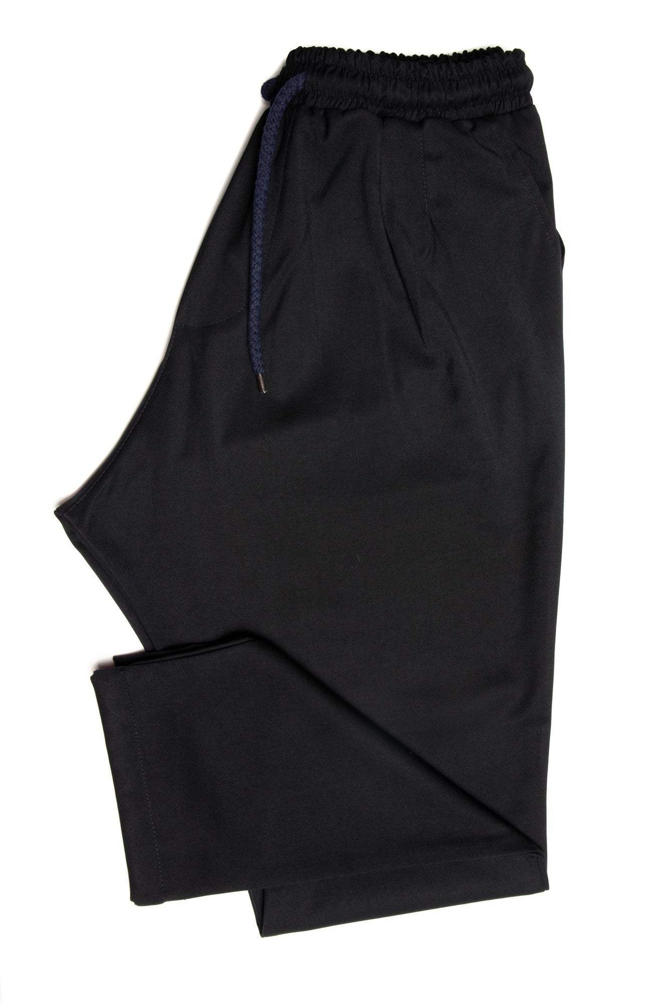 Pantalon Casual Bleumarin Cu Siret