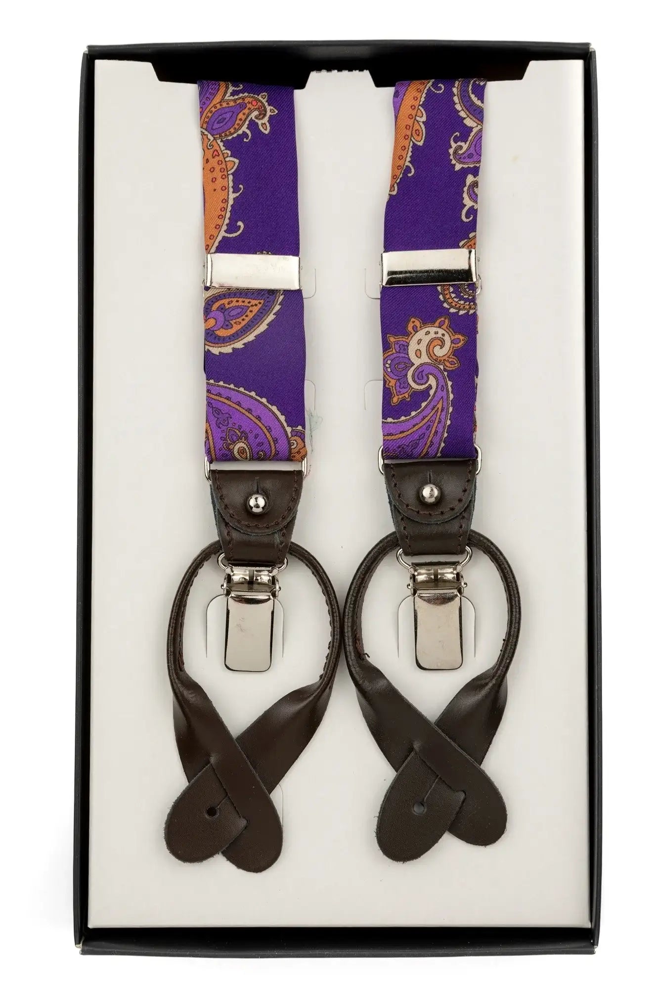 Bretele Mov Din Matase