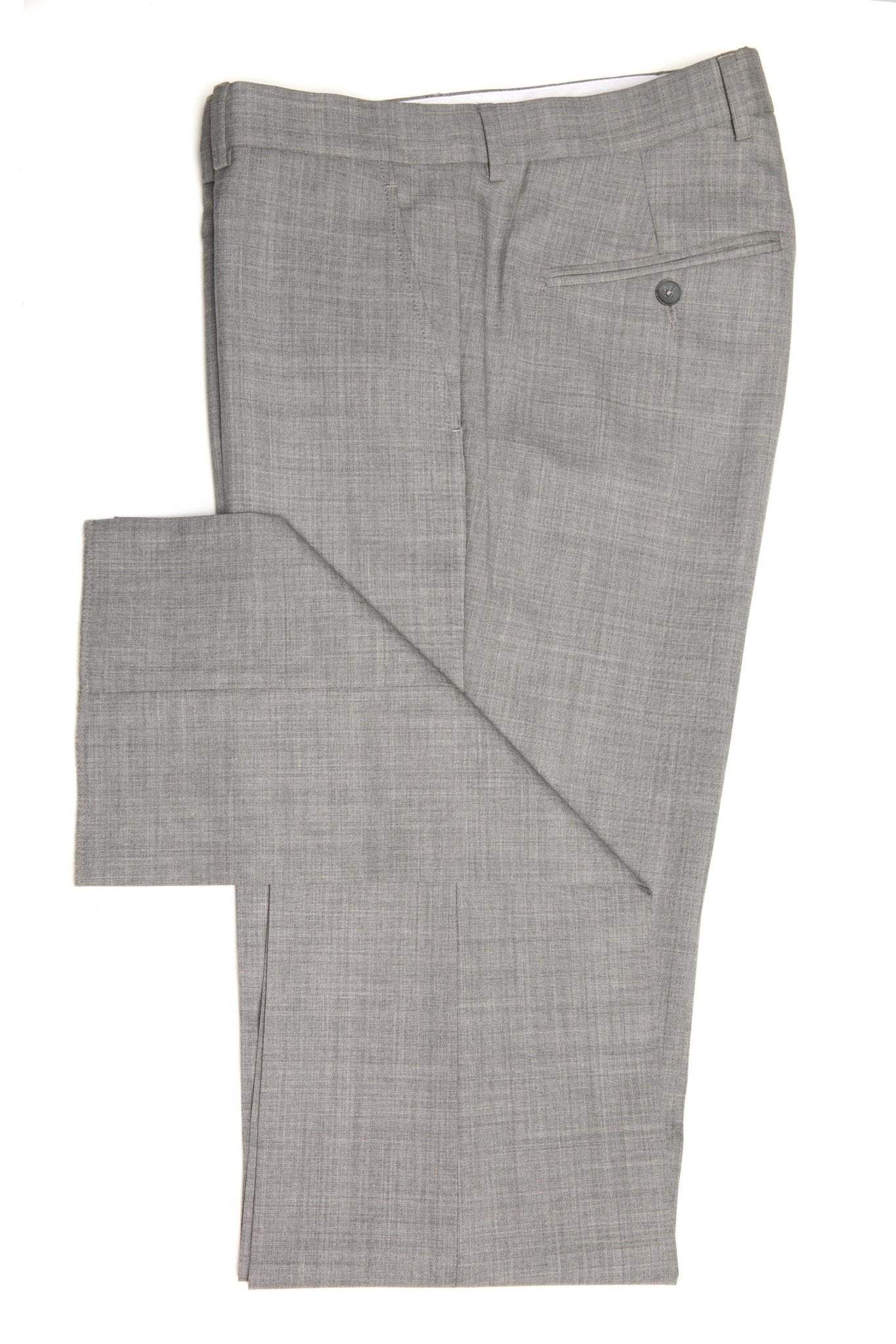 Pantalon Business Gri din Lana
