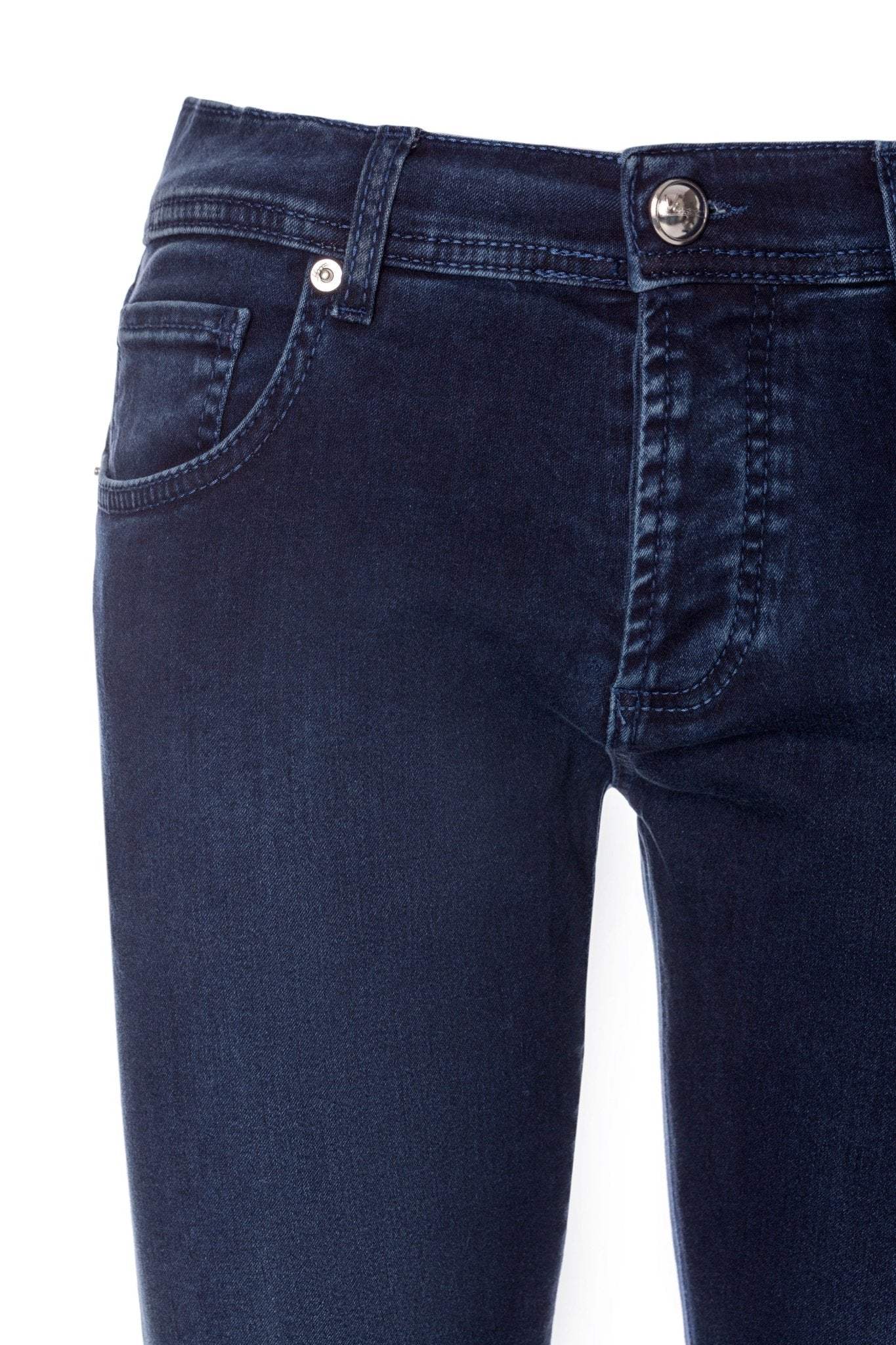 Blugi Albastri Cusatura Albastra