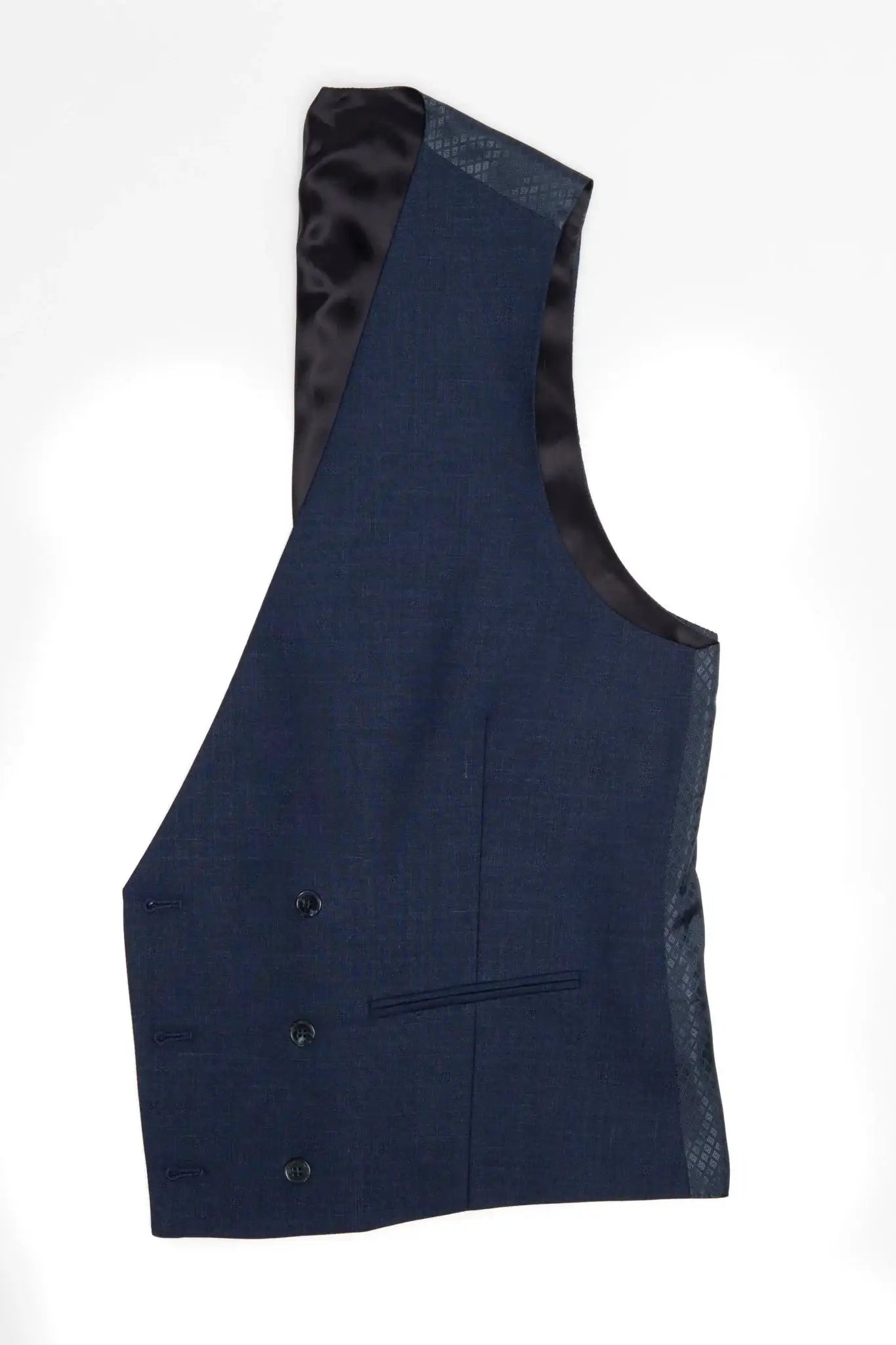 Vesta Business Bleumarin La 2 Randuri De Nasturi