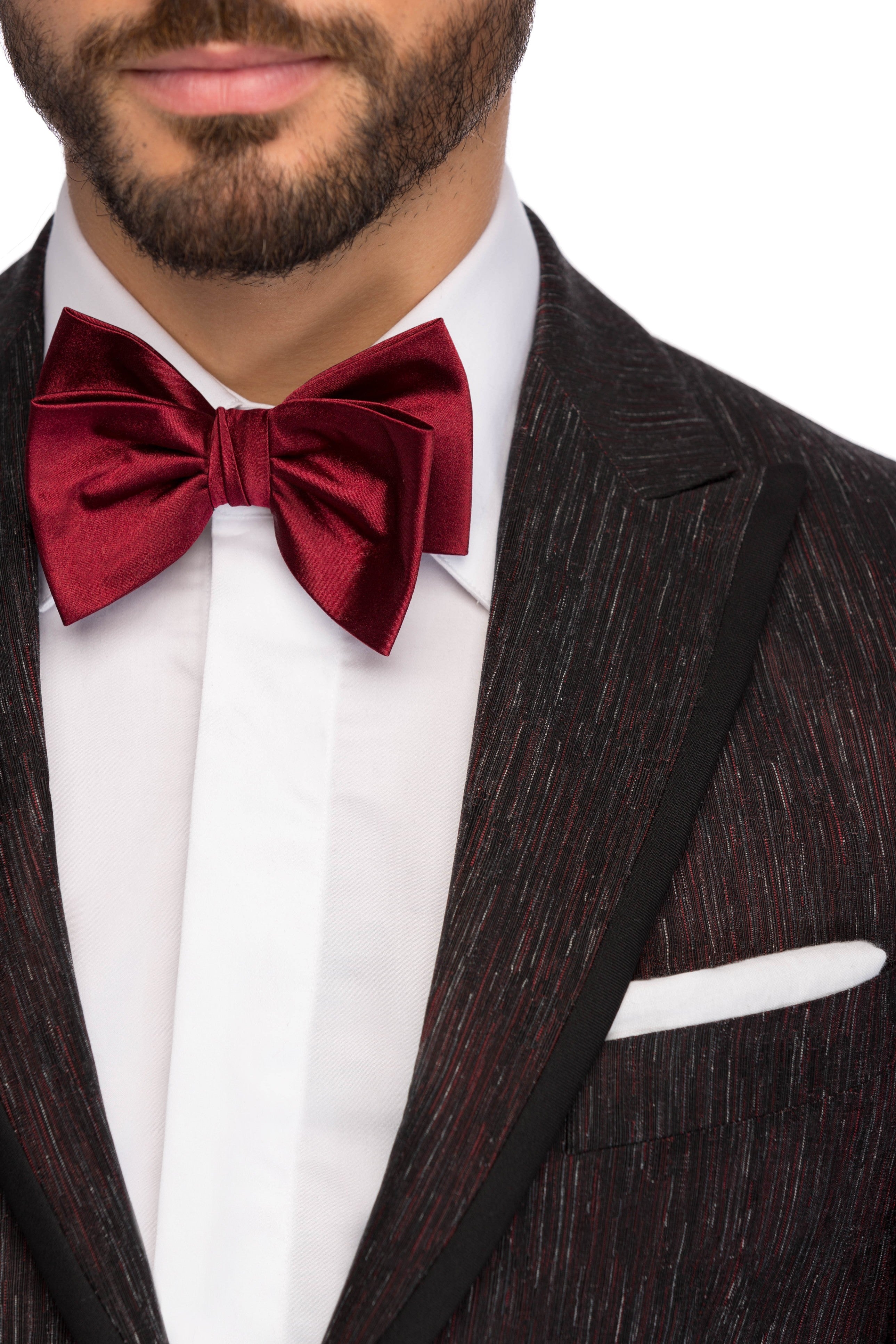 Sacou smoking bronson bordeaux