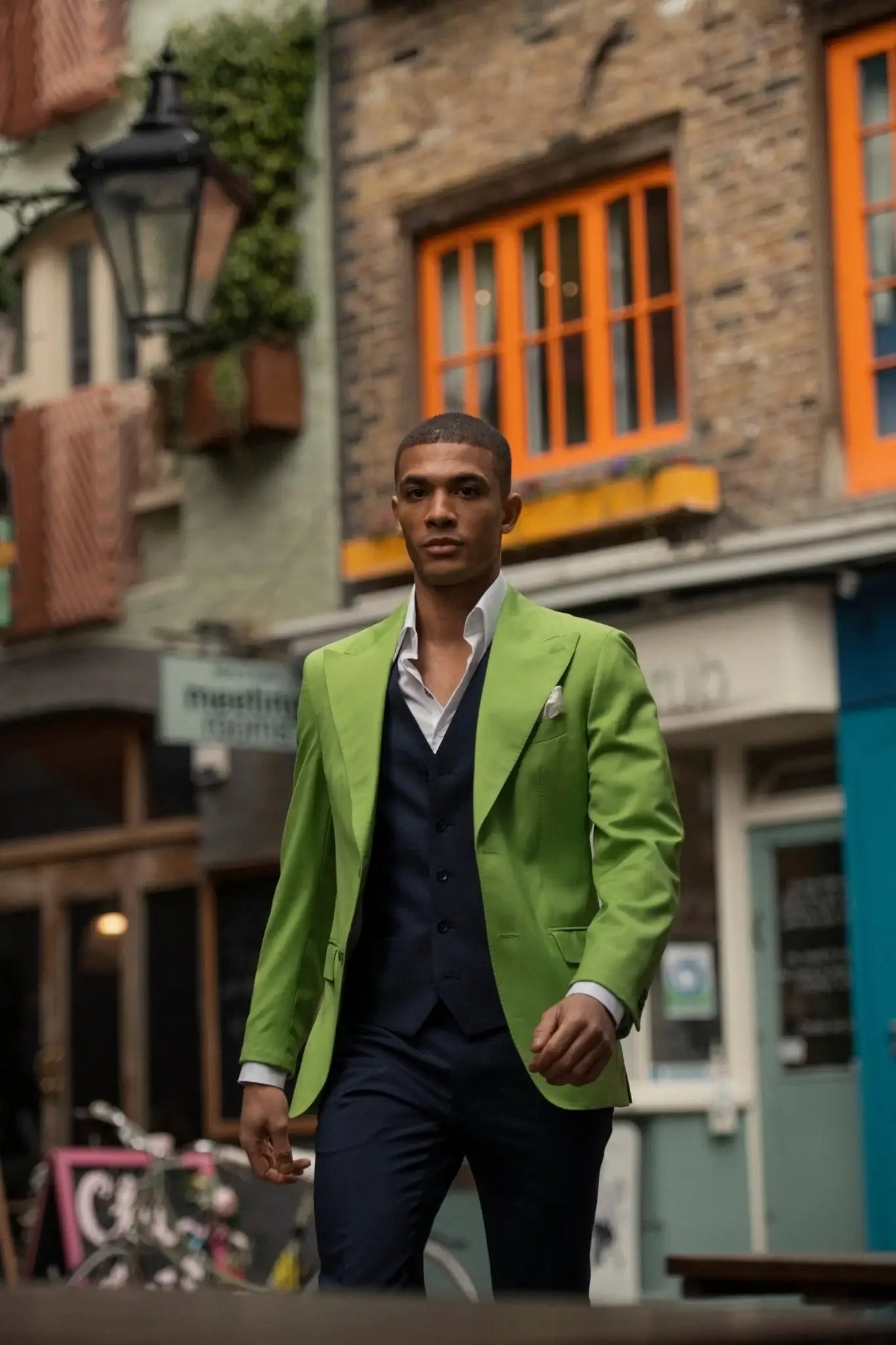 Sacou tesatura Botto Giuseppe, verde