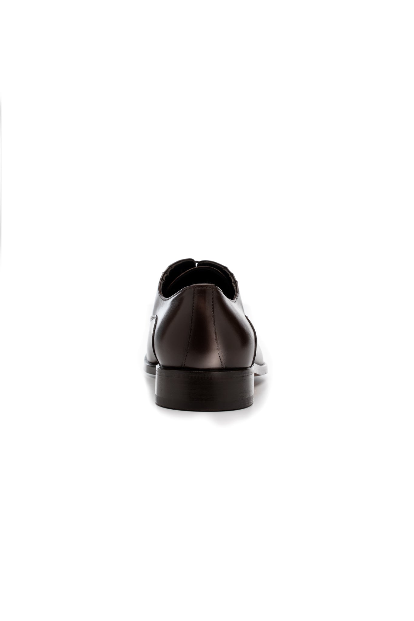 Brown oxford business shoes
