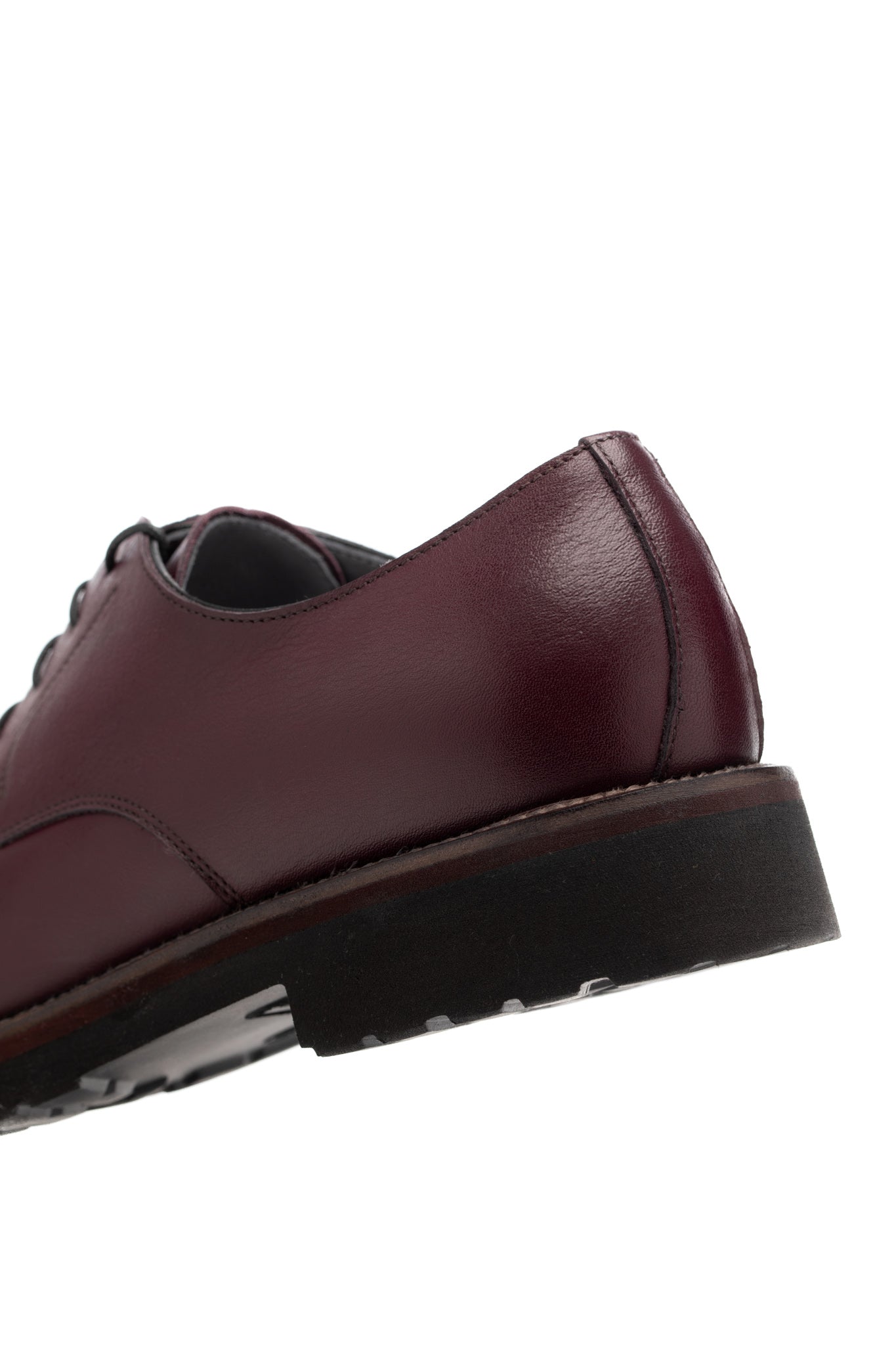 Pantofi business derby bordeaux
