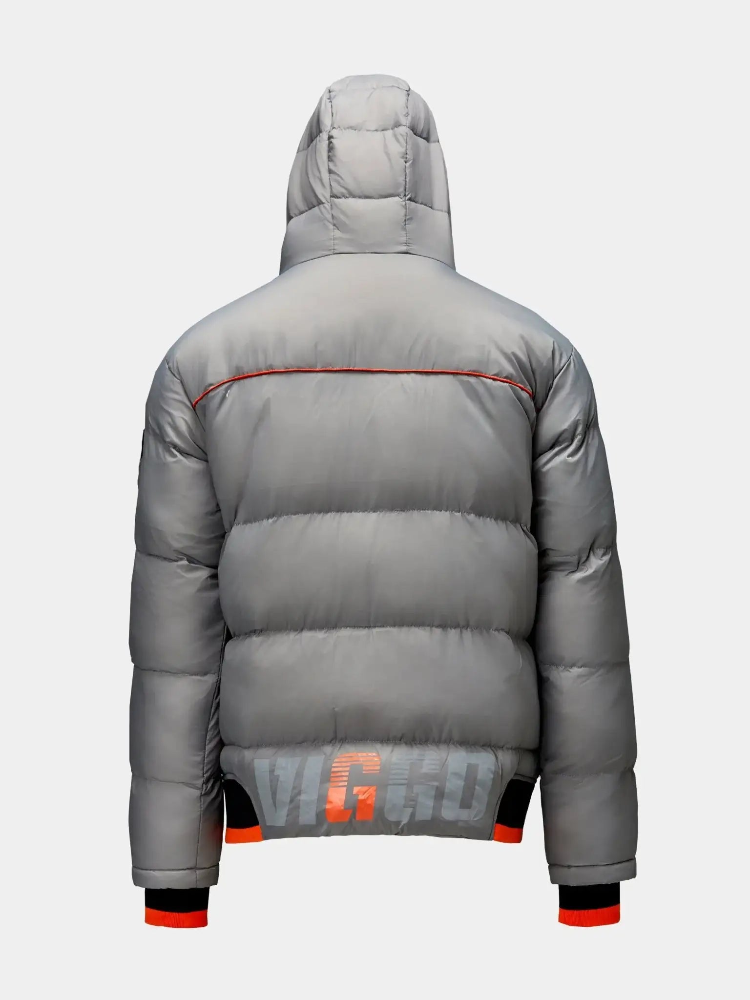 Geaca gri cu incalzire si accesorii detasabile