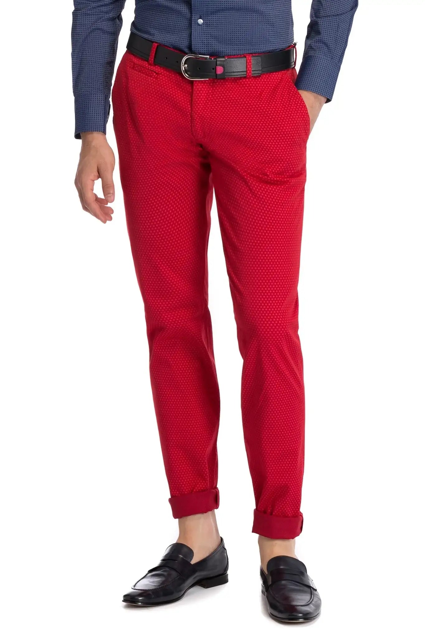 Pantalon Rosu Chinos