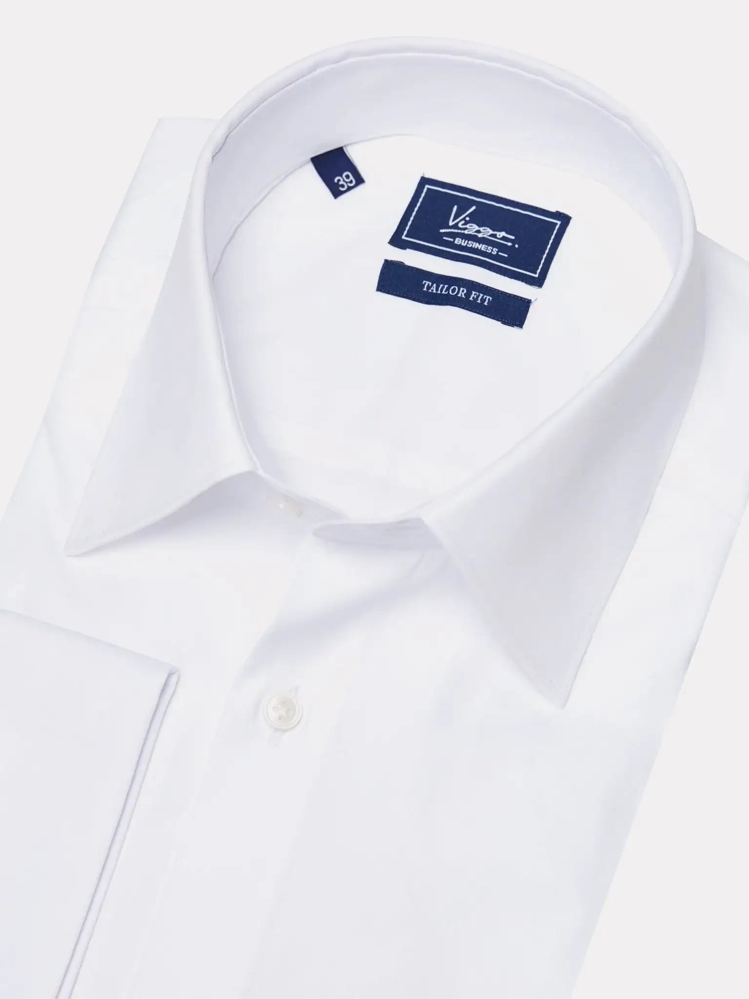 Camasa alba cu mansete de butoni