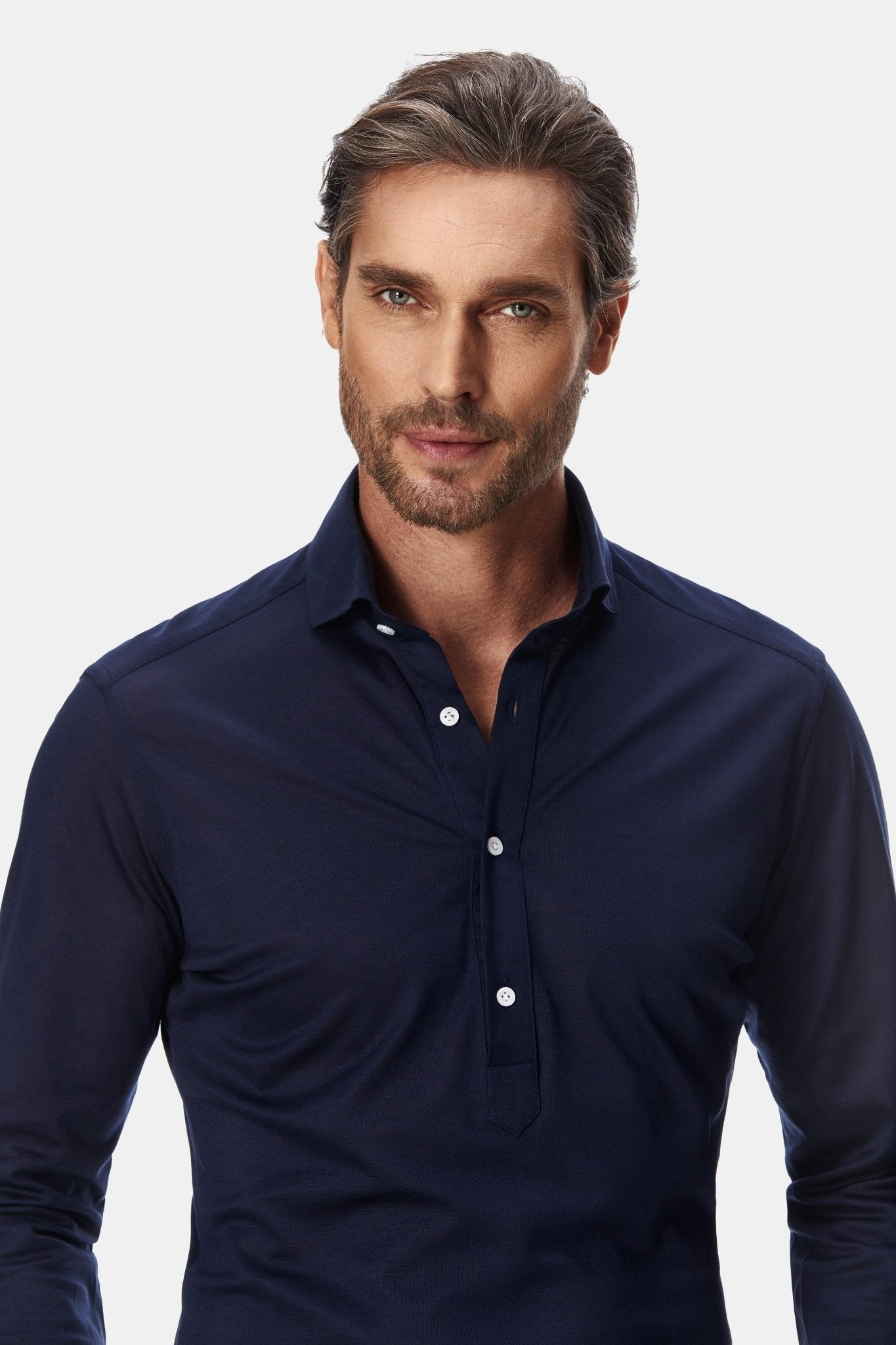 Camasa popover navy - Viggo