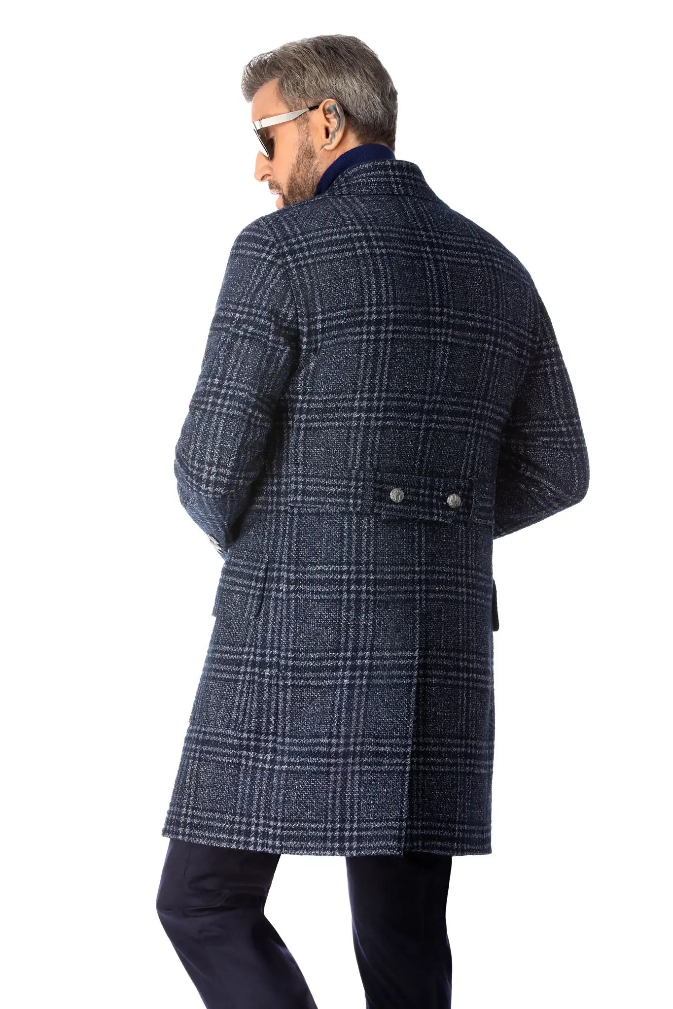 Alpaca and virgin wool coat