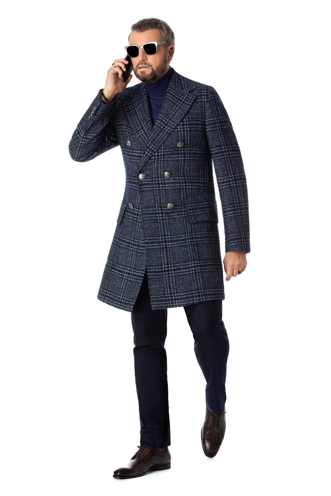 Alpaca and virgin wool coat