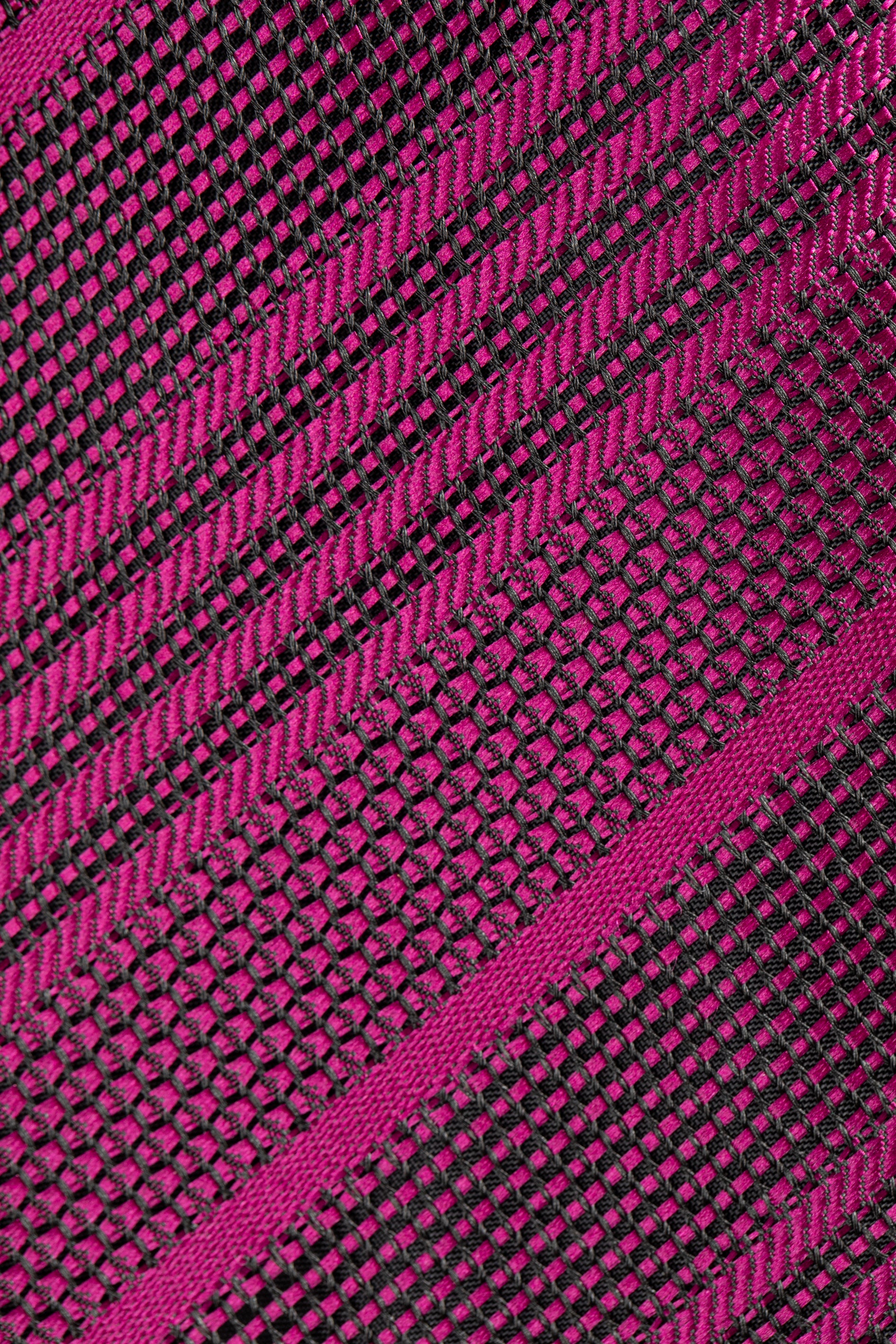 Tone-on-tone purple silk tie