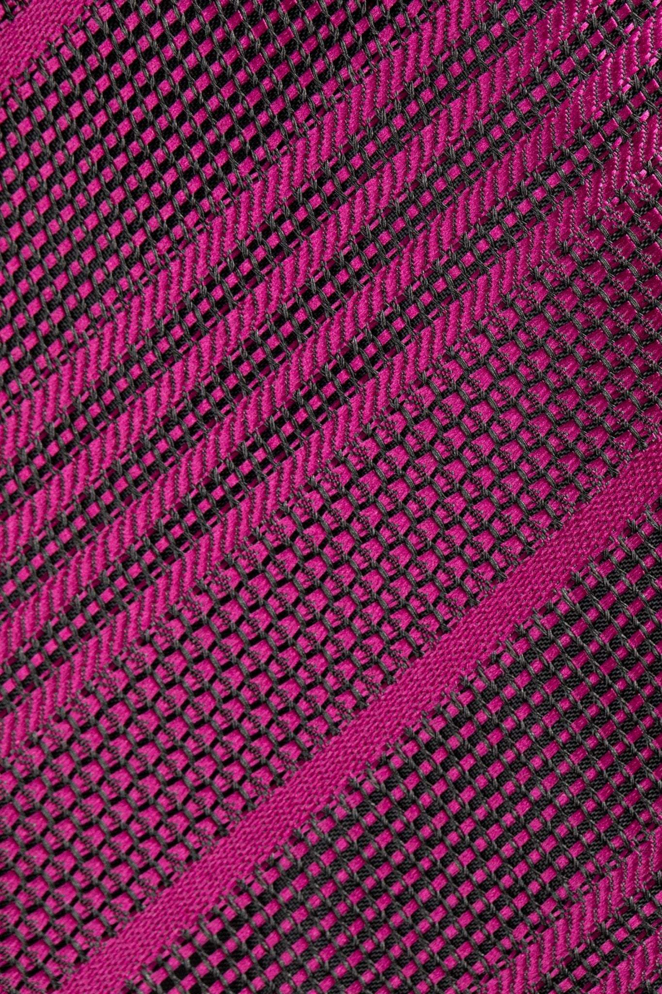 Cravata din matase mov ton sur ton