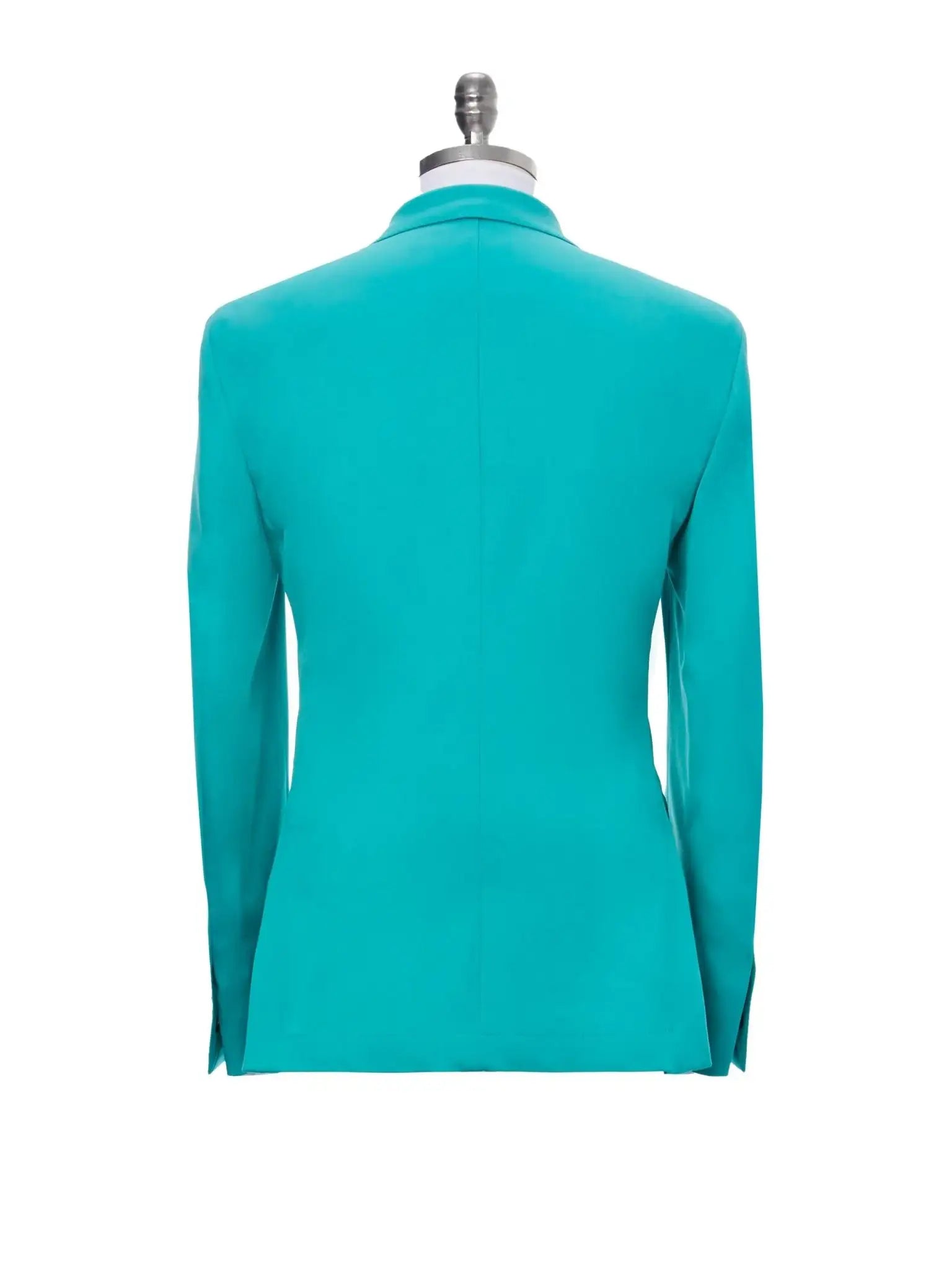 Costum doua piese turquoise, tailored fit