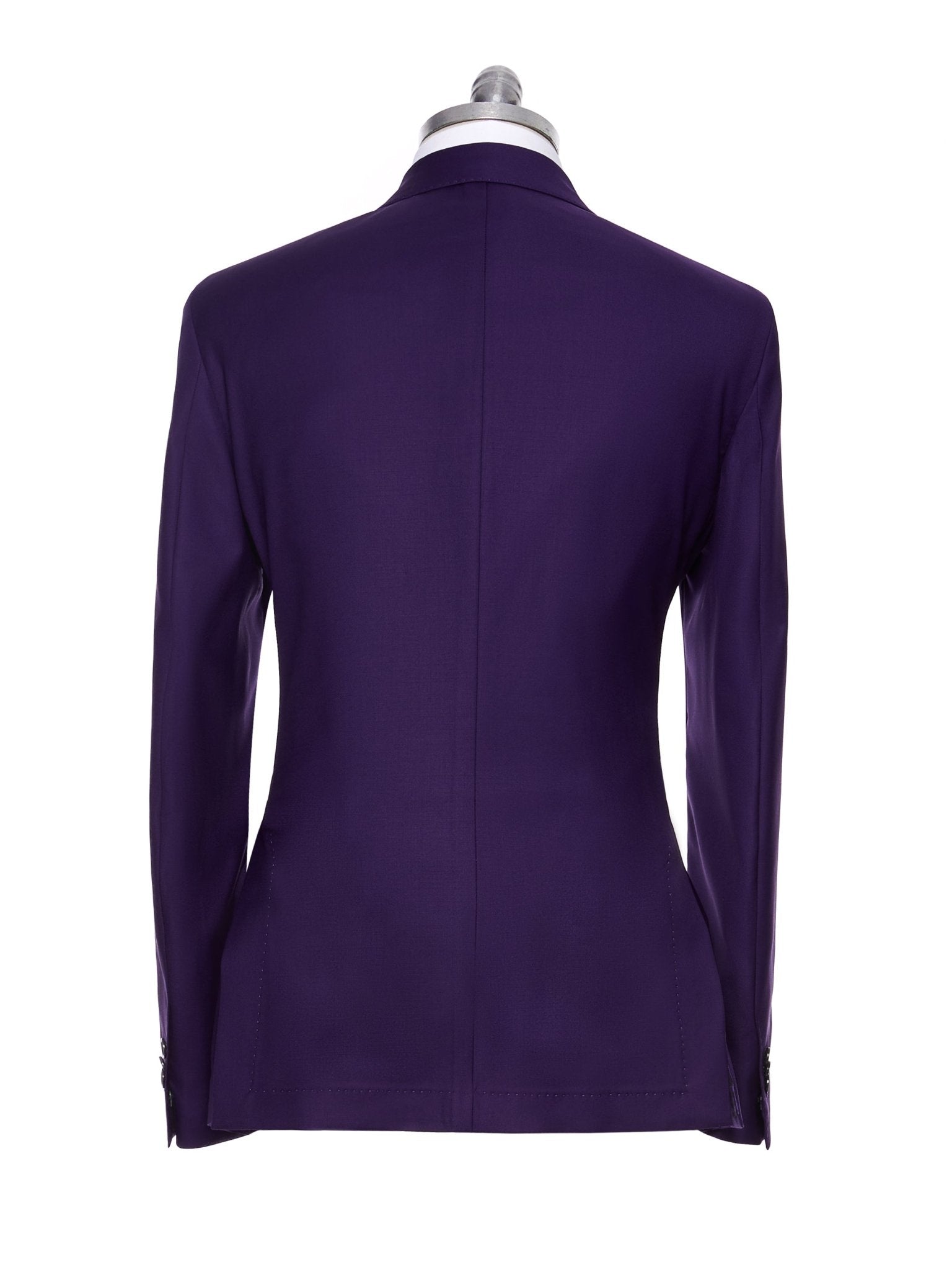 Costum doua piese purple, tailored fit - Viggo