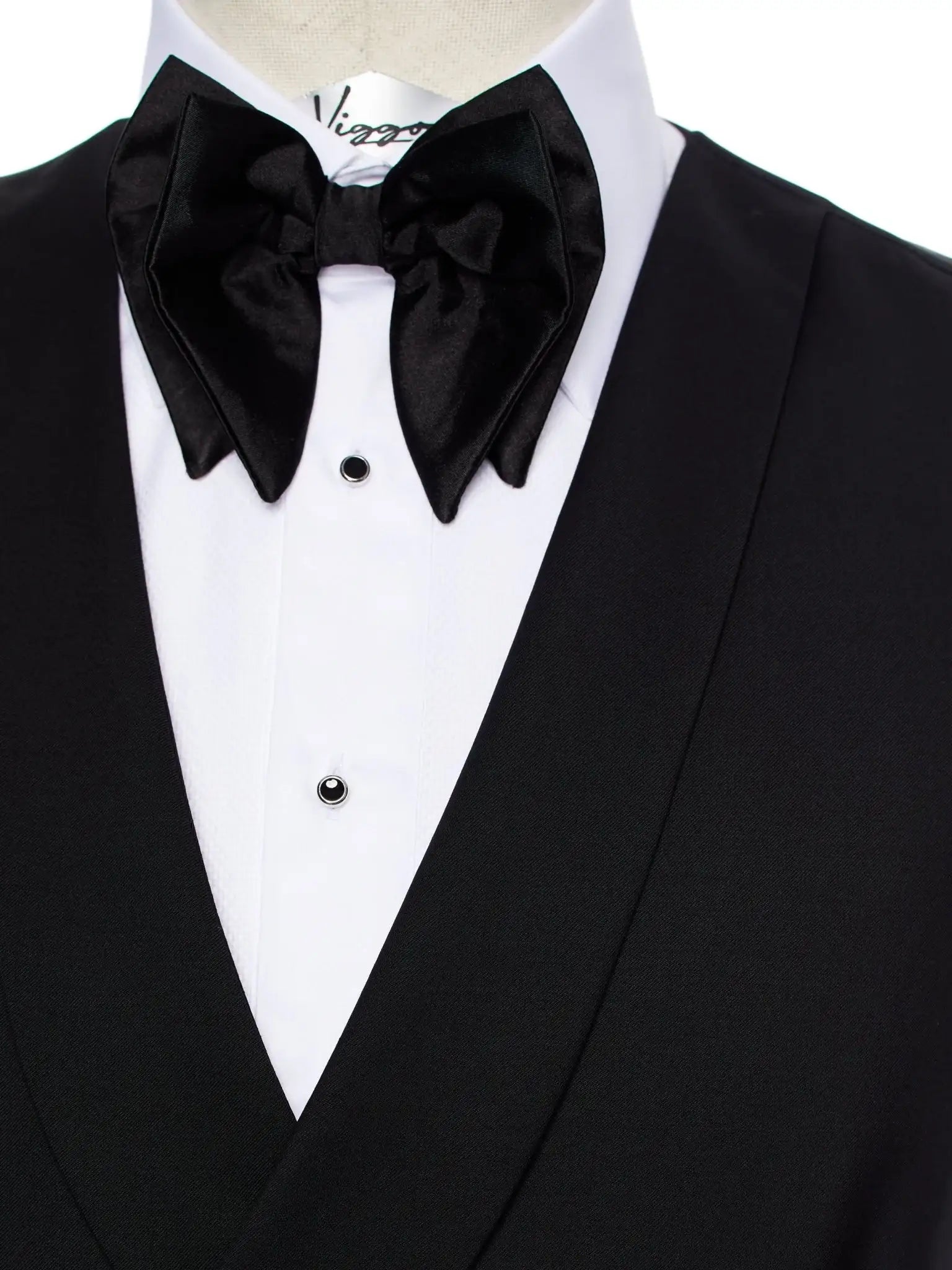 Ceremonial vest with two rows of buttons, lapel
