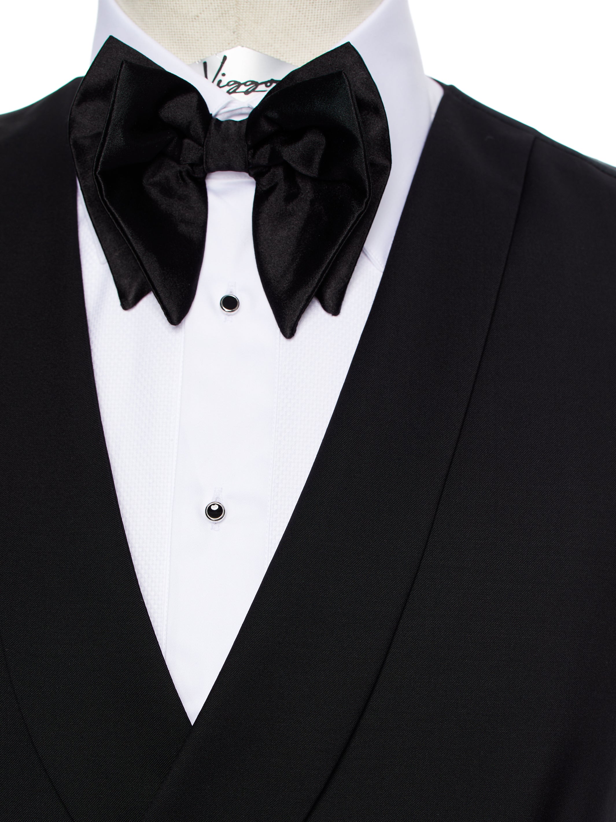 Black butterfly bow tie