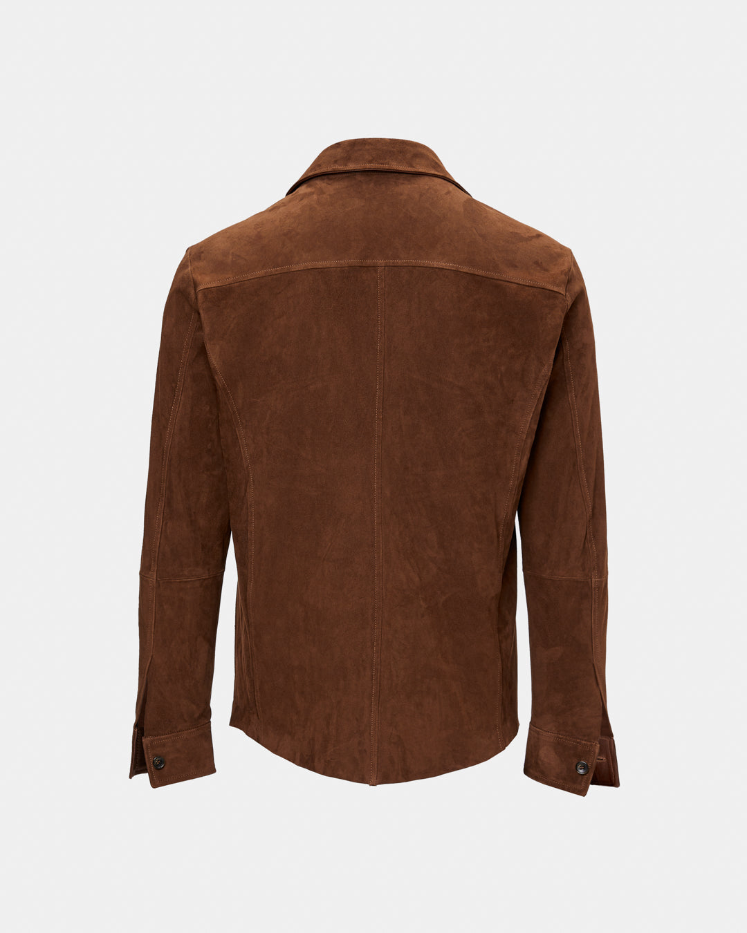 Camel suede jacket