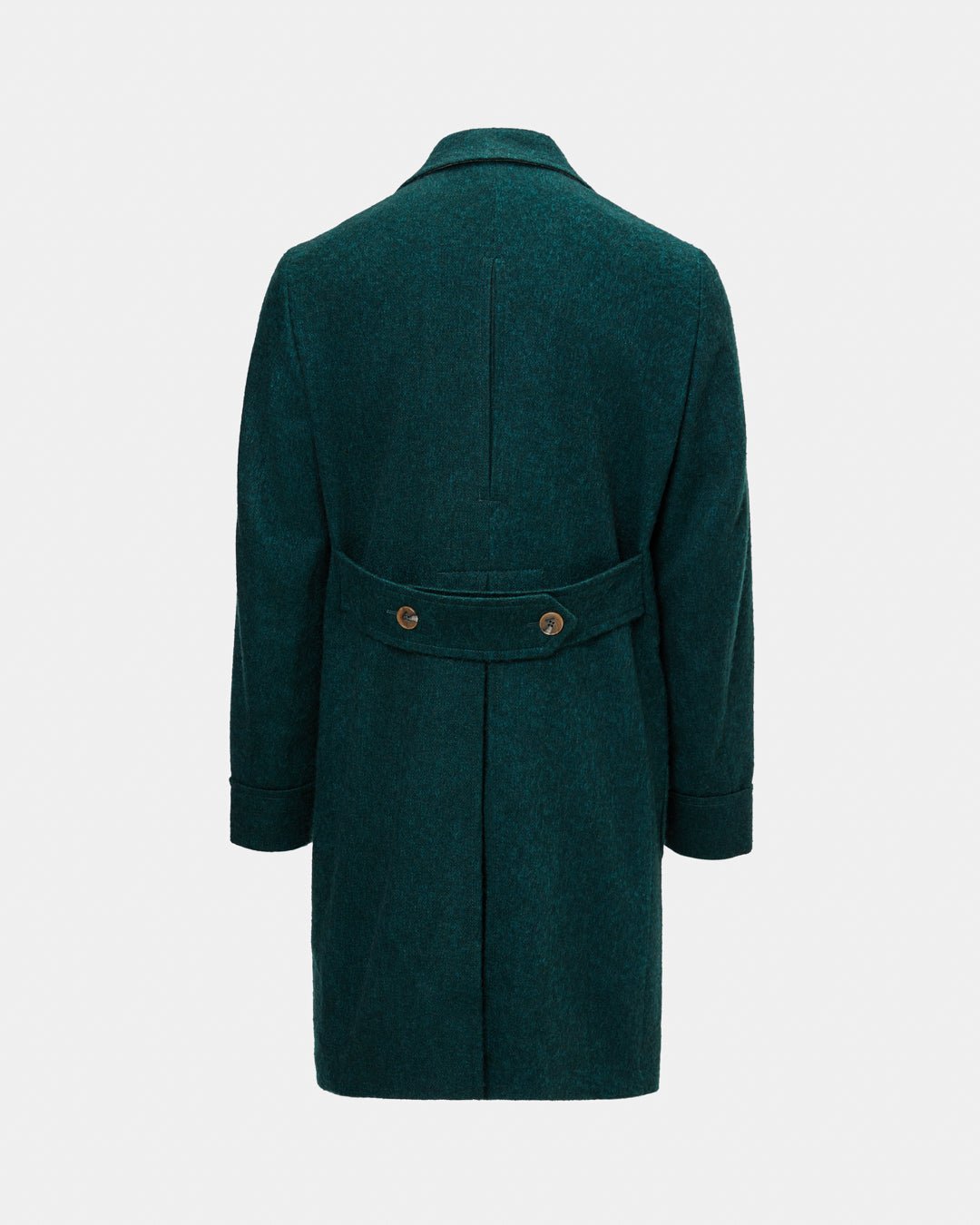 Palton verde din par de camila - Viggo