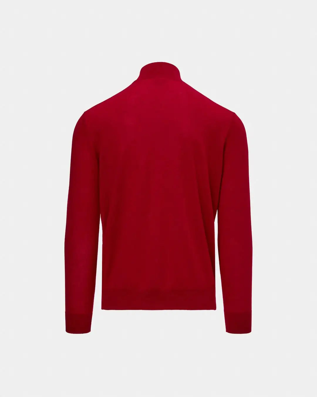 Maleta rosie din lana merino extra fina 16 GG