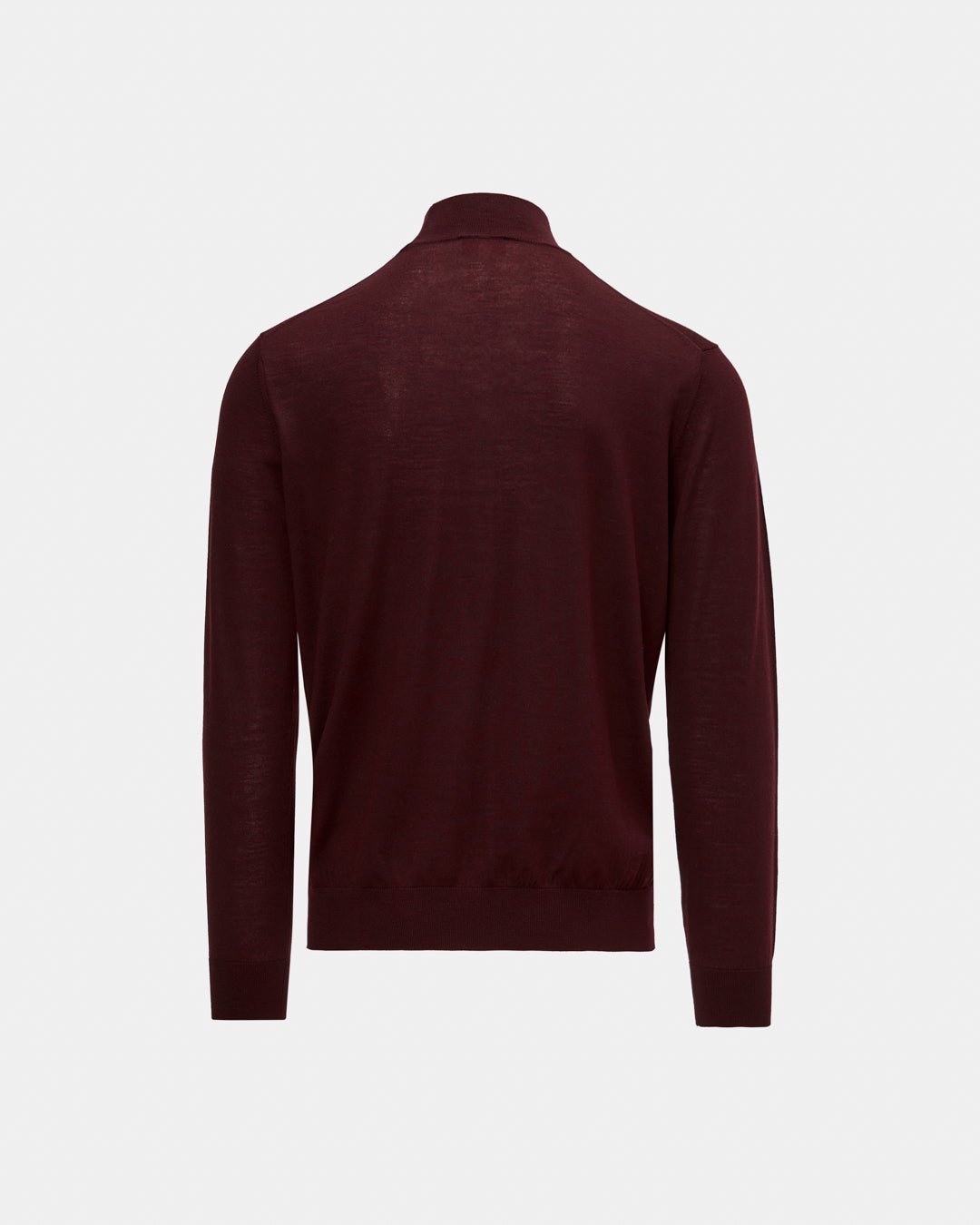 Maleta bordeaux din lana merino extra fina 16 GG - Viggo