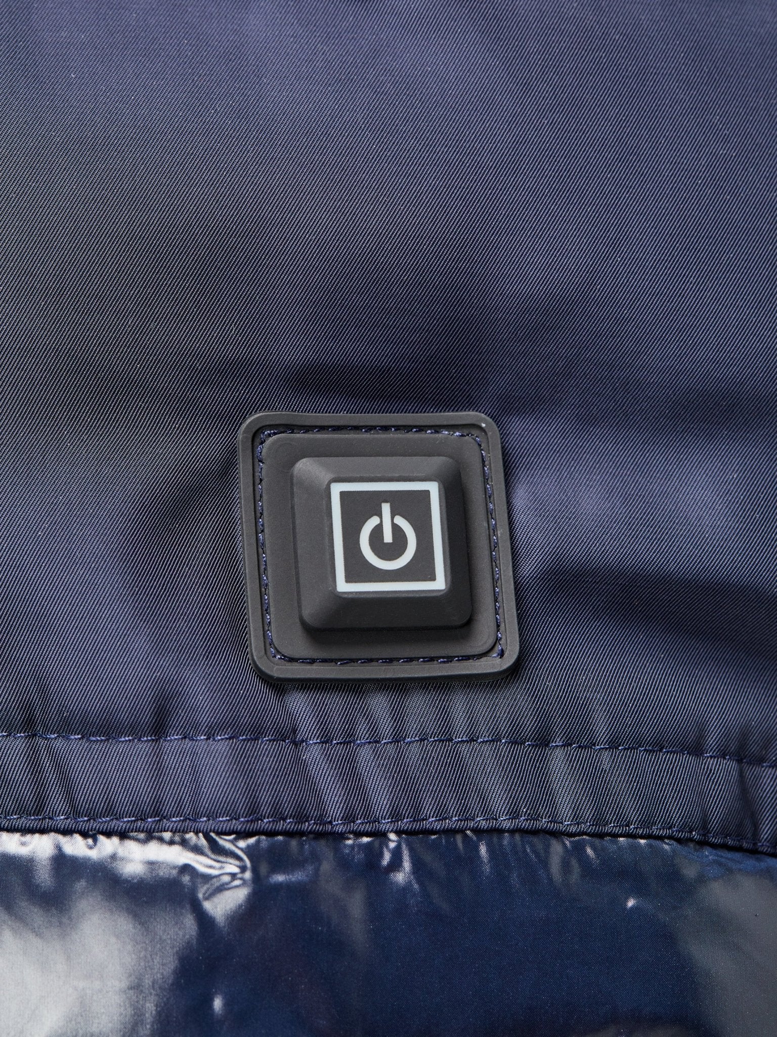 Geaca navy lunga, cu incalzire - Viggo