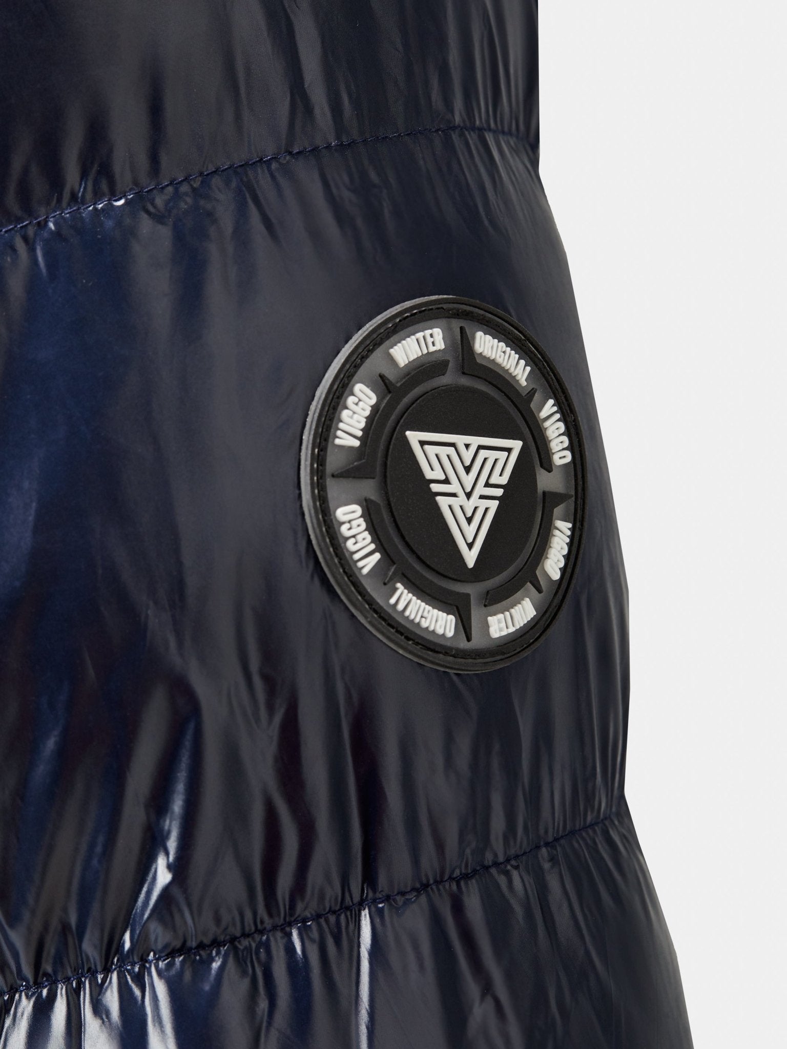 Geaca navy lunga, cu incalzire - Viggo