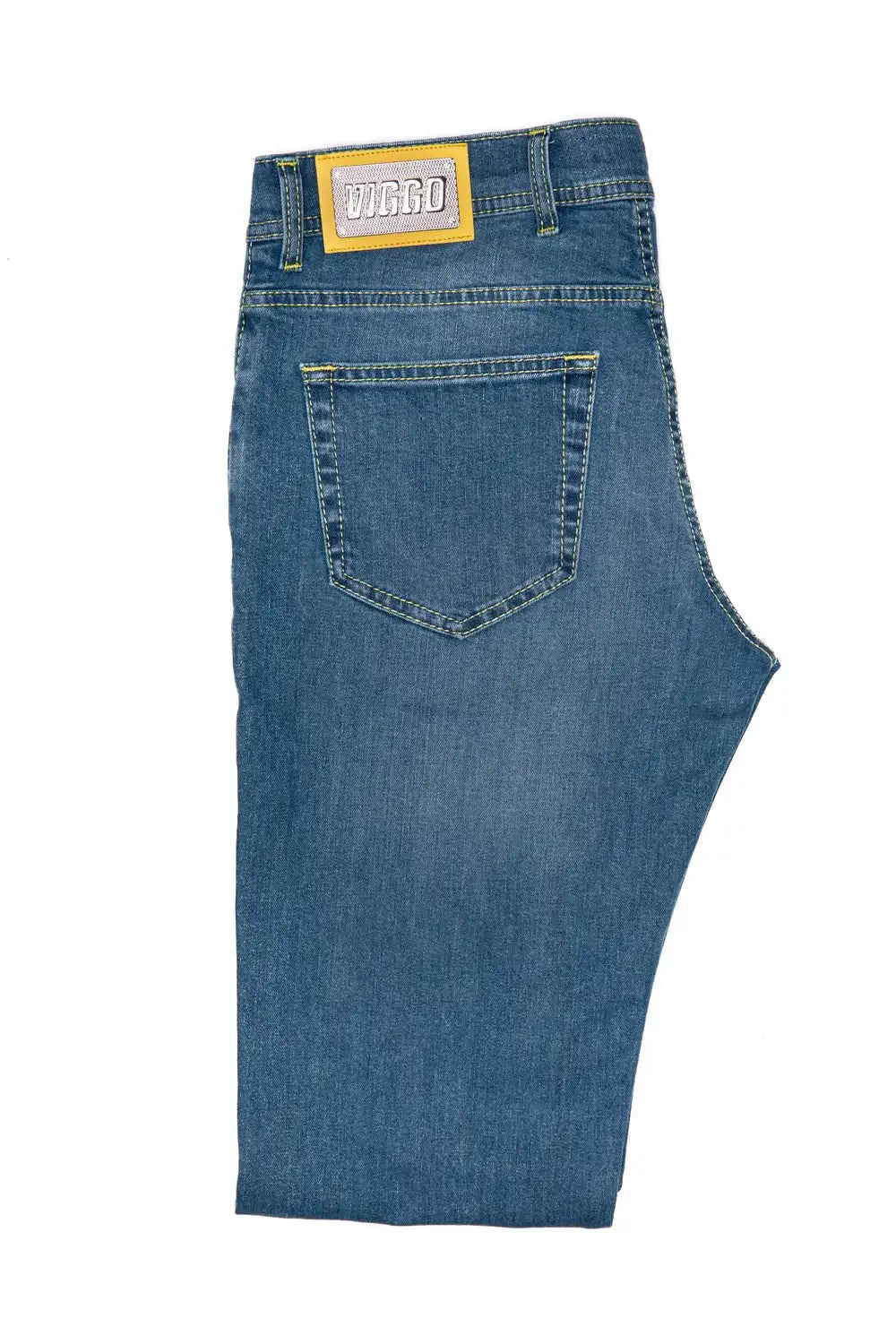 Jeans bleu slim fit monkey silver