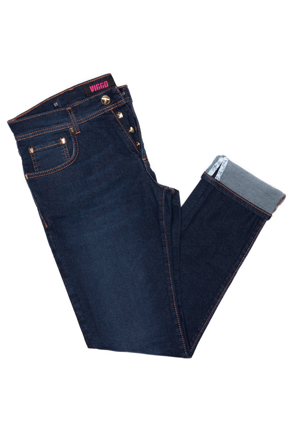 Jeans navy slim fit monkey - Viggo