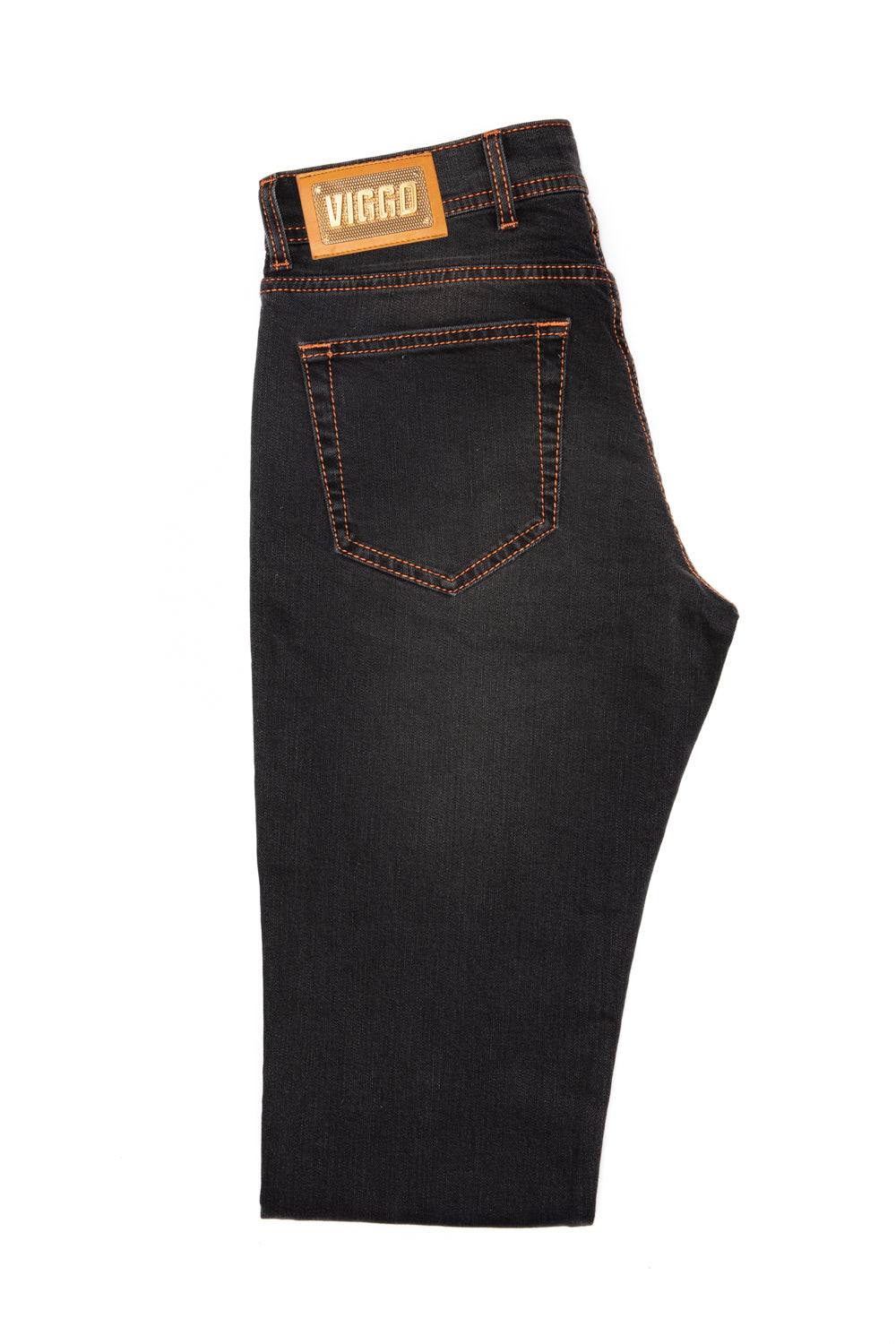 Jeans negru slim fit rose