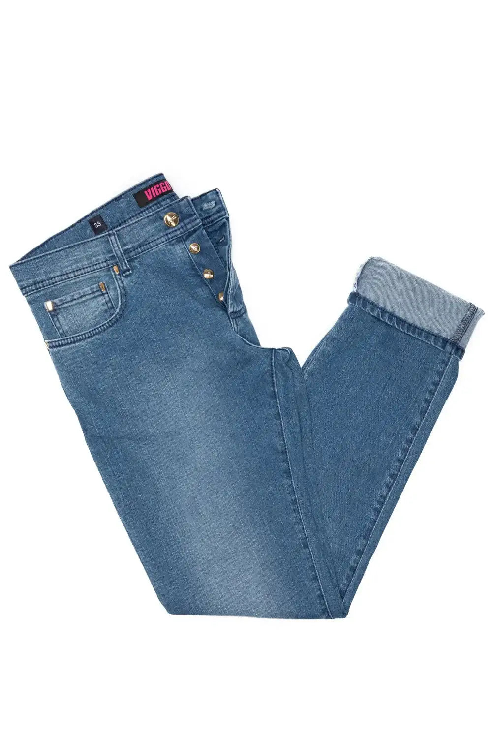 Jeans bleu slim fit monkey gold