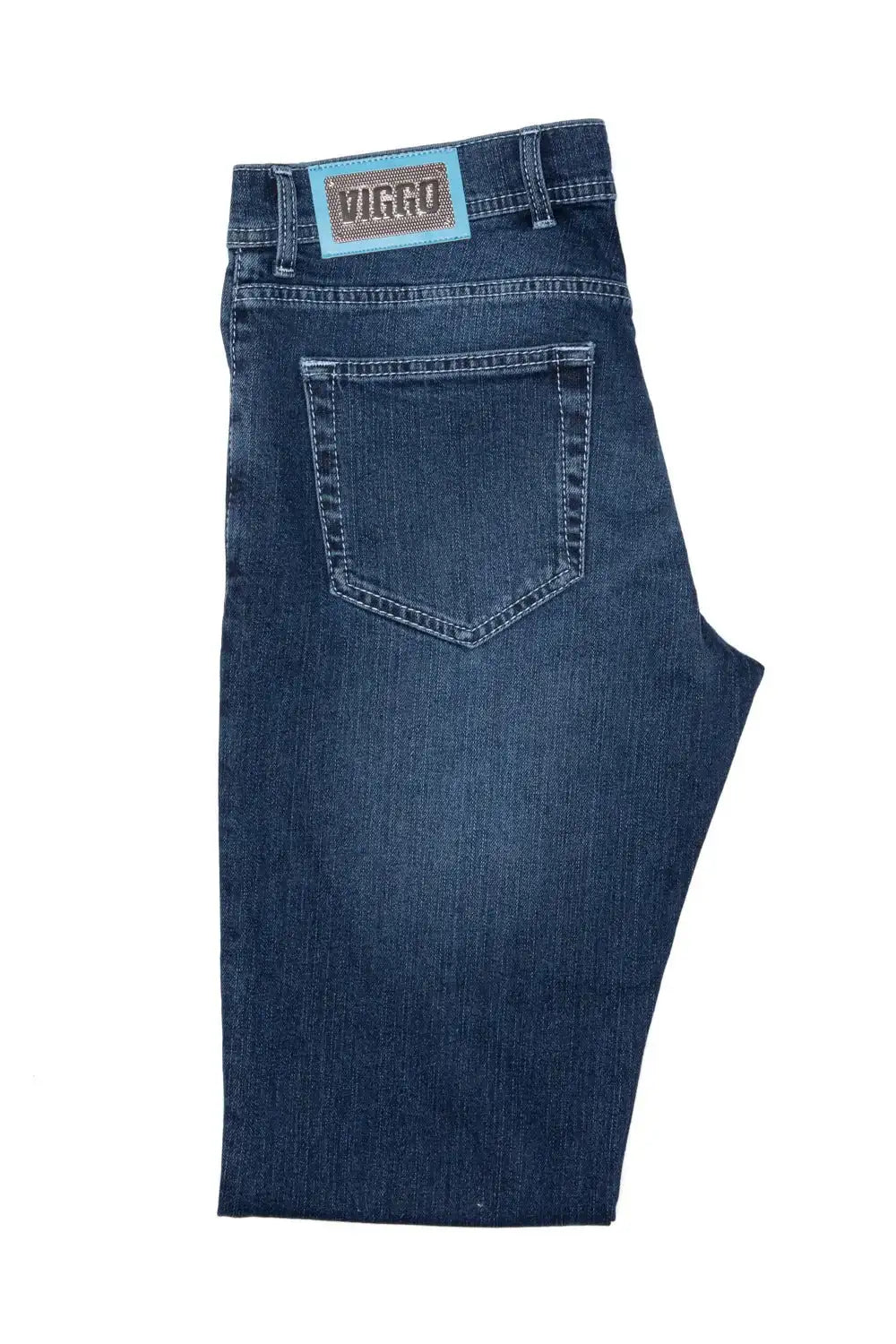 Jeans albastri slim fit monkey