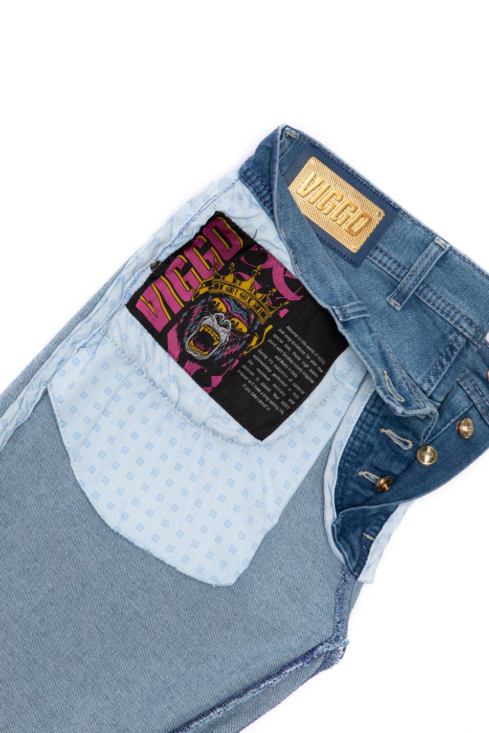 Jeans bleu slim fit monkey - Viggo