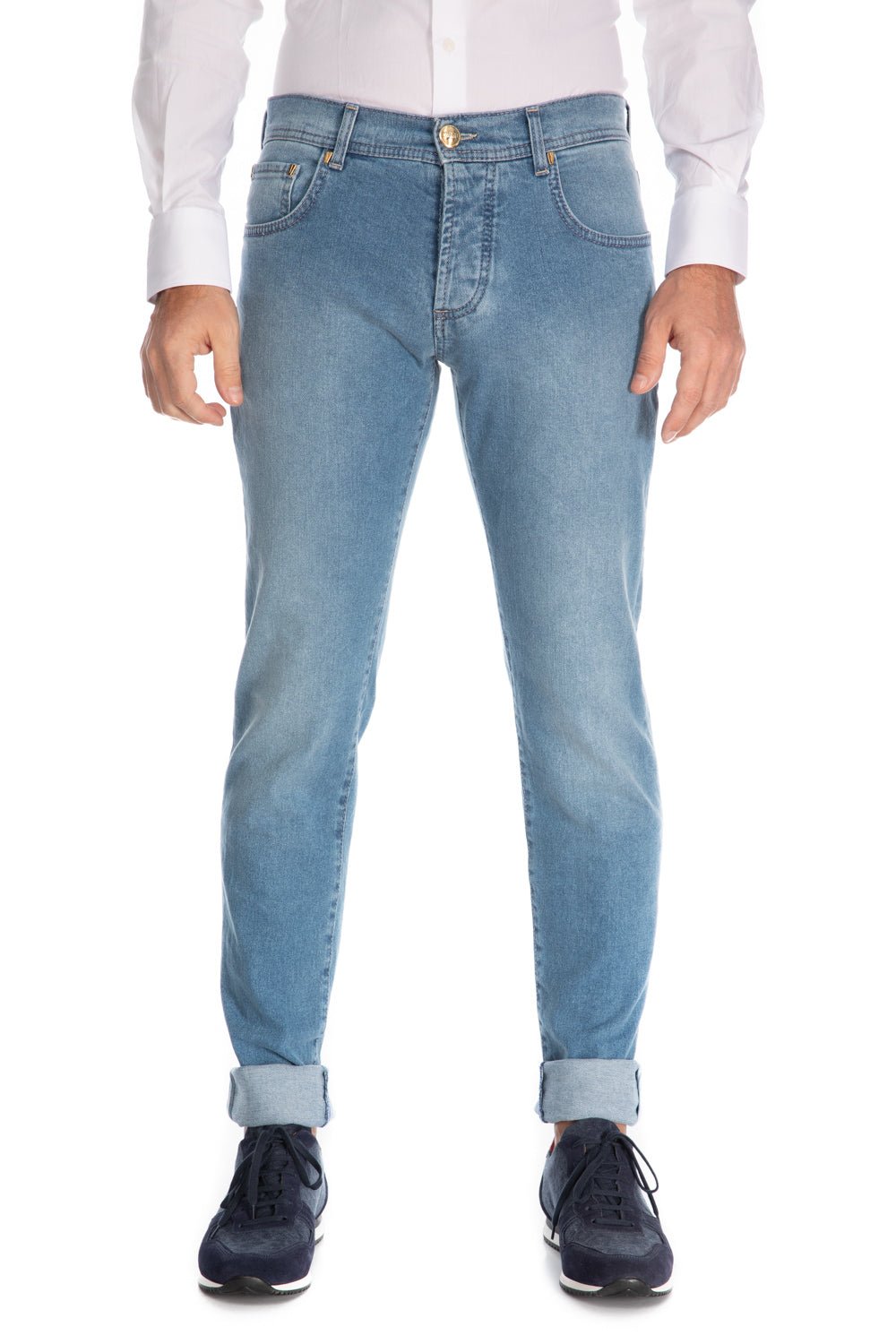 Jeans bleu slim fit monkey - Viggo