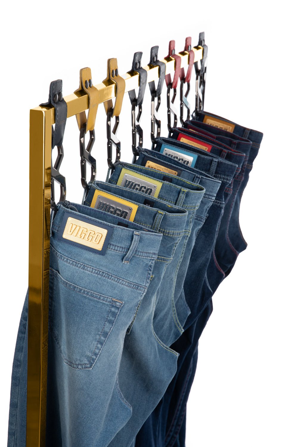 Jeans albastri slim fit monkey - Viggo