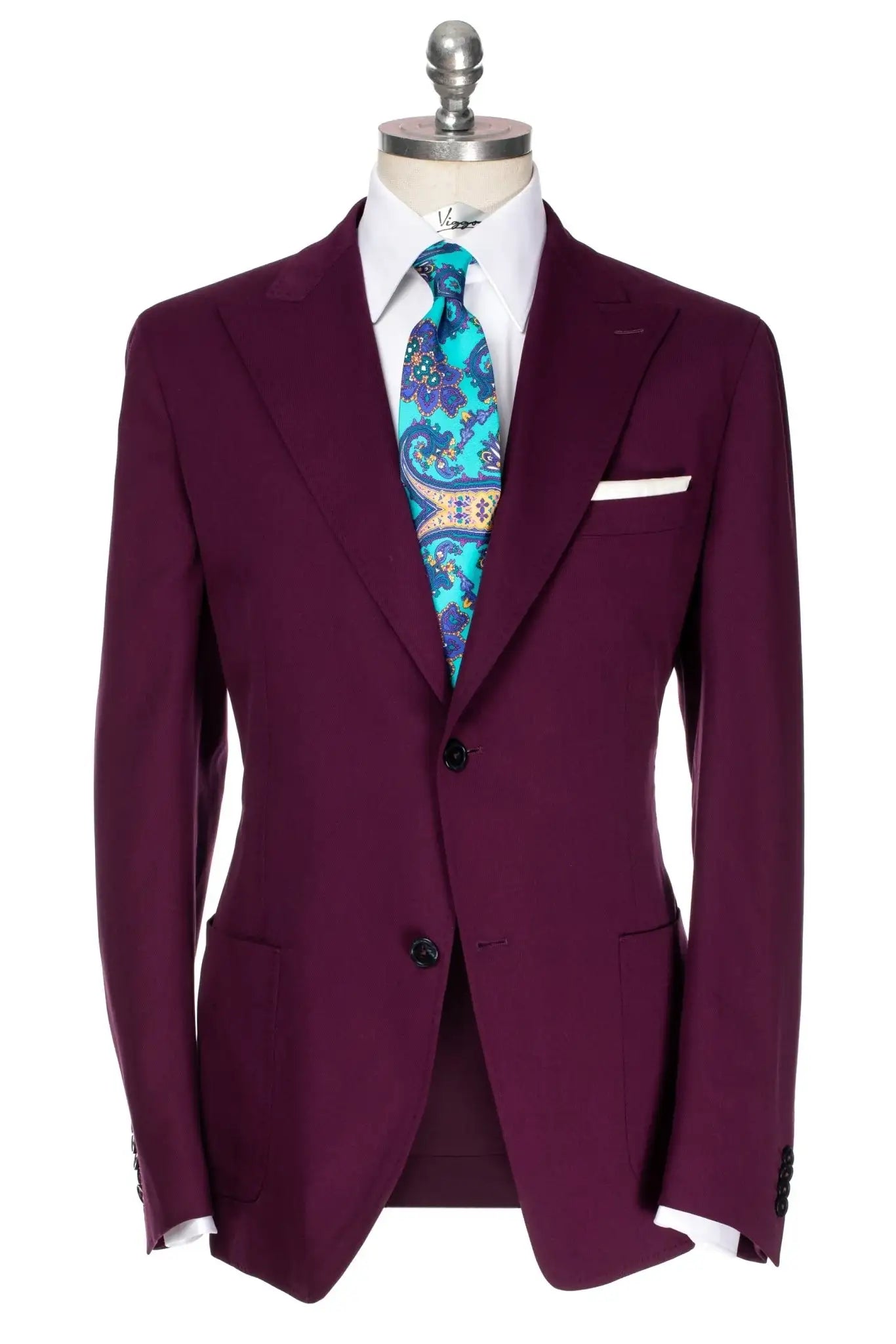 Sacou mov slowool, slim fit