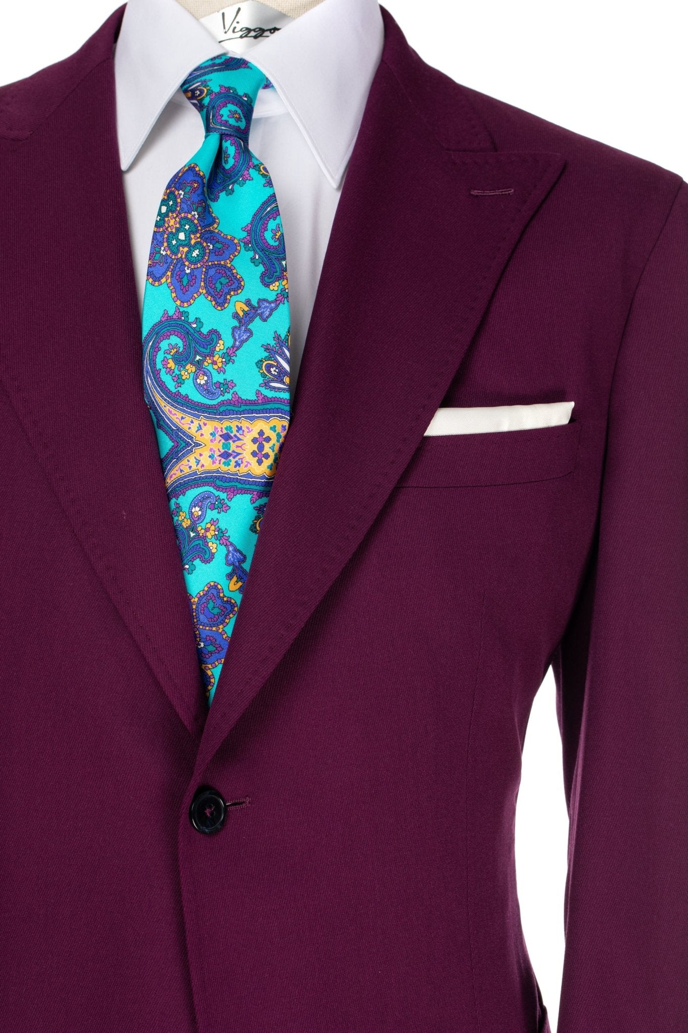 Sacou mov slowool, slim fit - Viggo