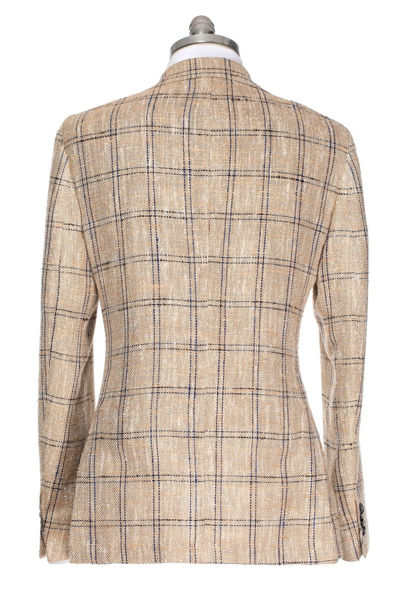 Sacou beige in carouri - Viggo