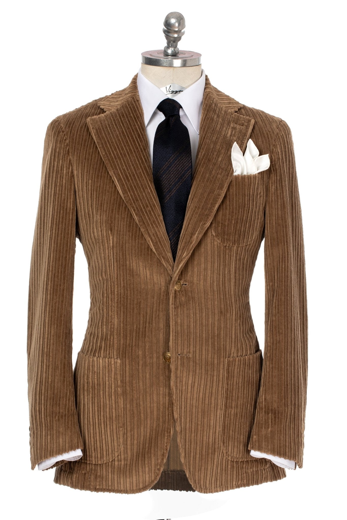 Sacou reiat beige, tailored fit - Viggo