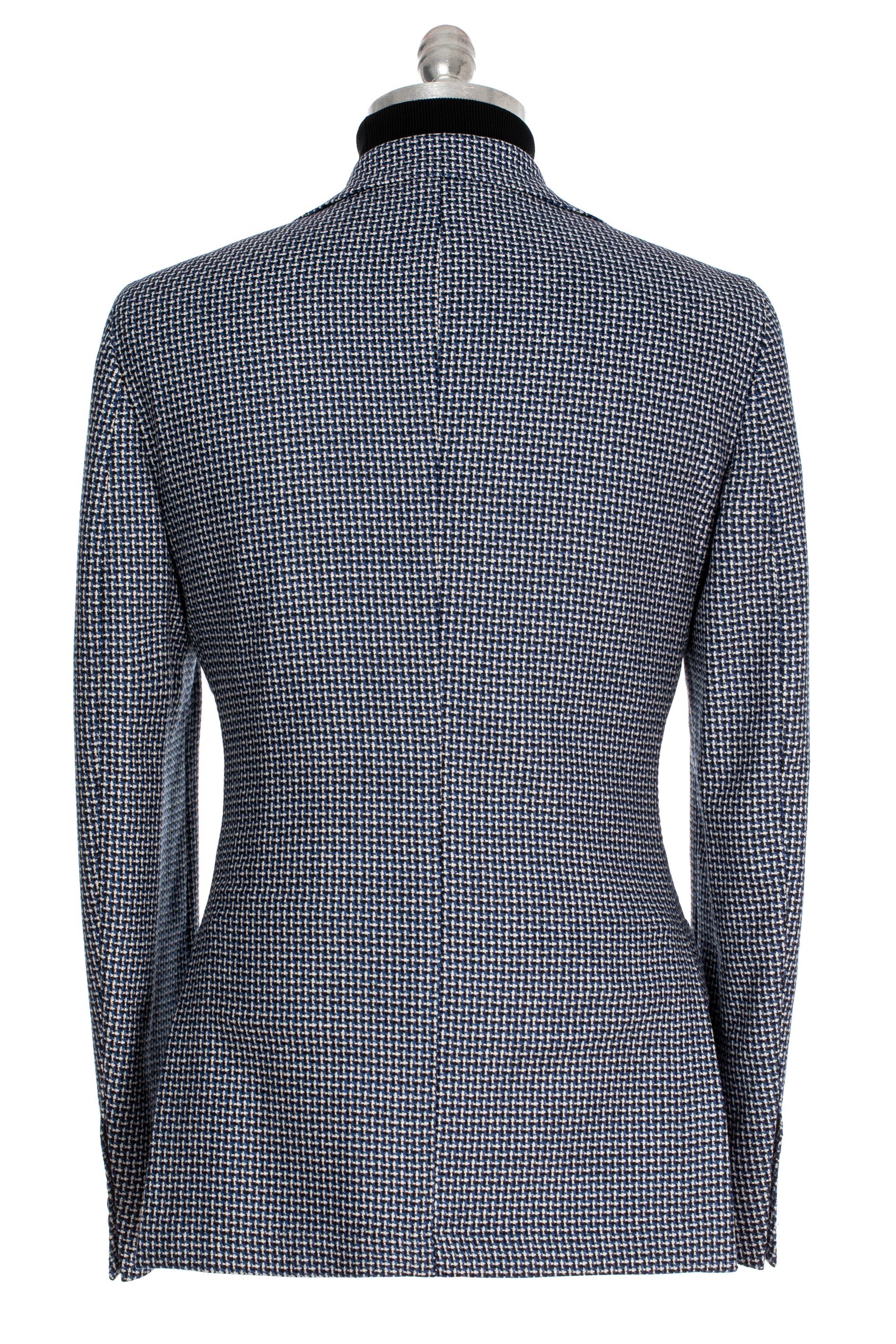 Blue jacket with inserts