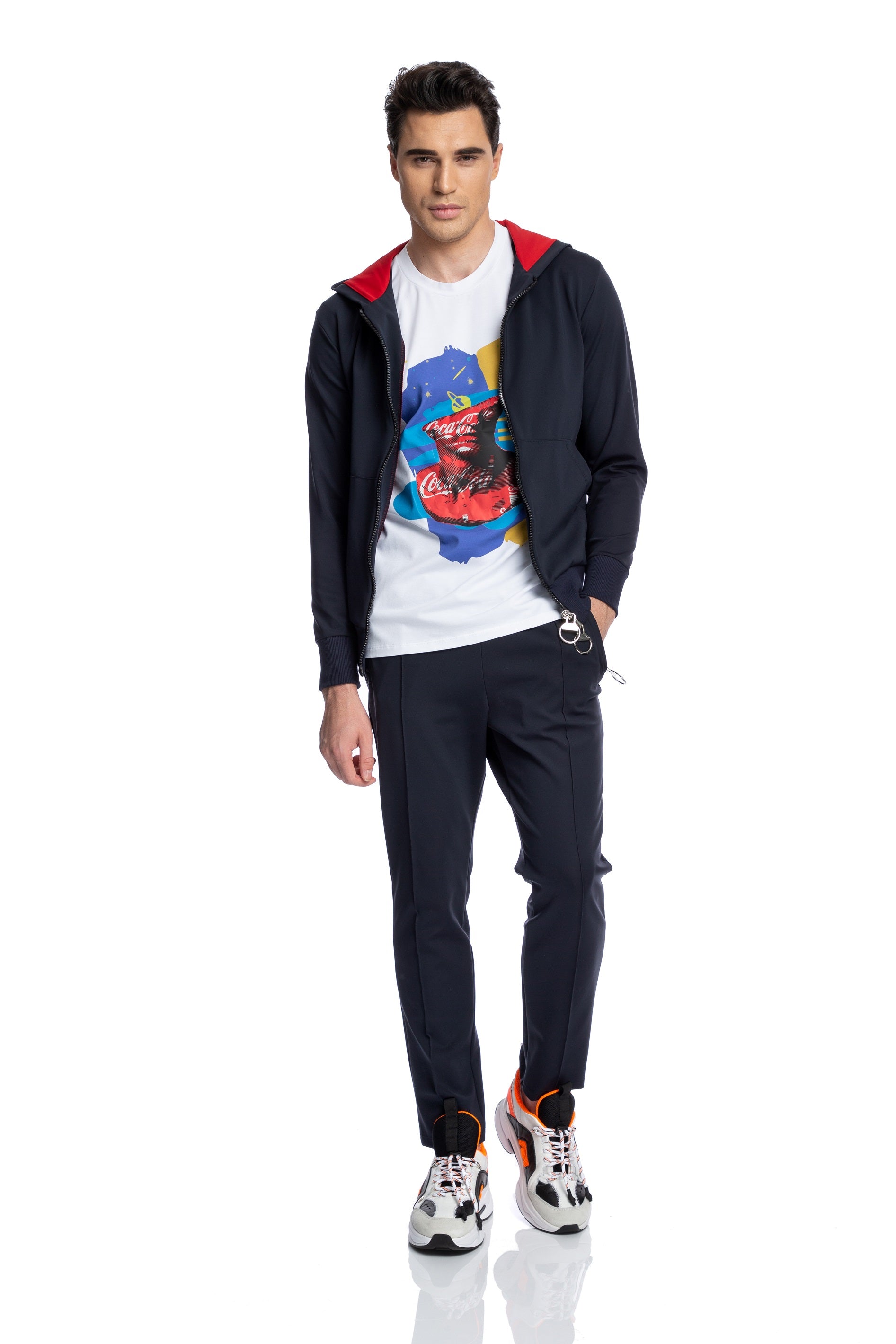 Recycled Coca Cola print T-shirt