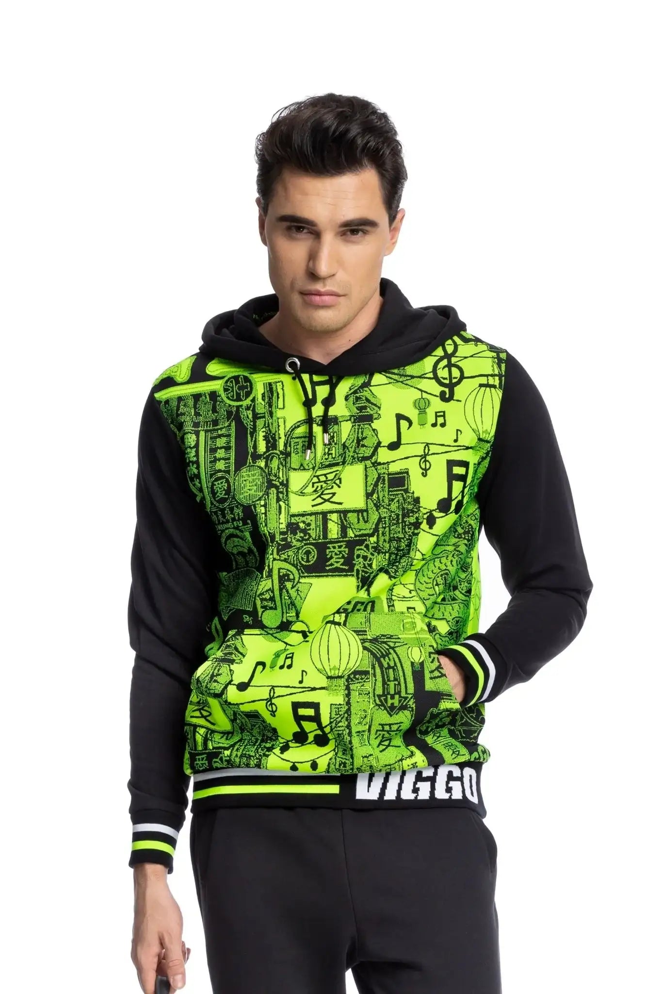 Hanorac verde neon Save The Forests